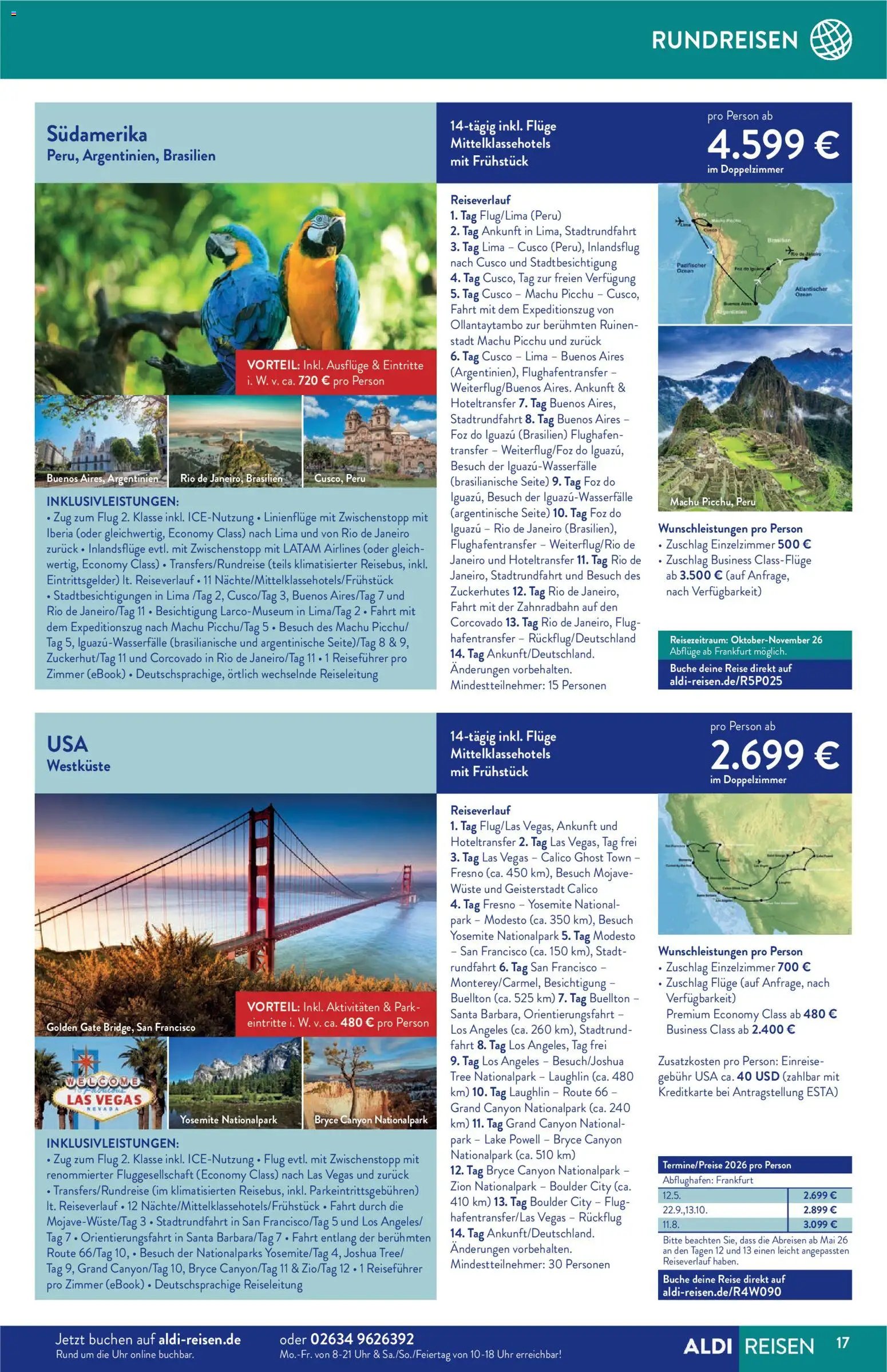Aldi Reisen Prospekt 	 (2026-03-01 - 2026-03-31)