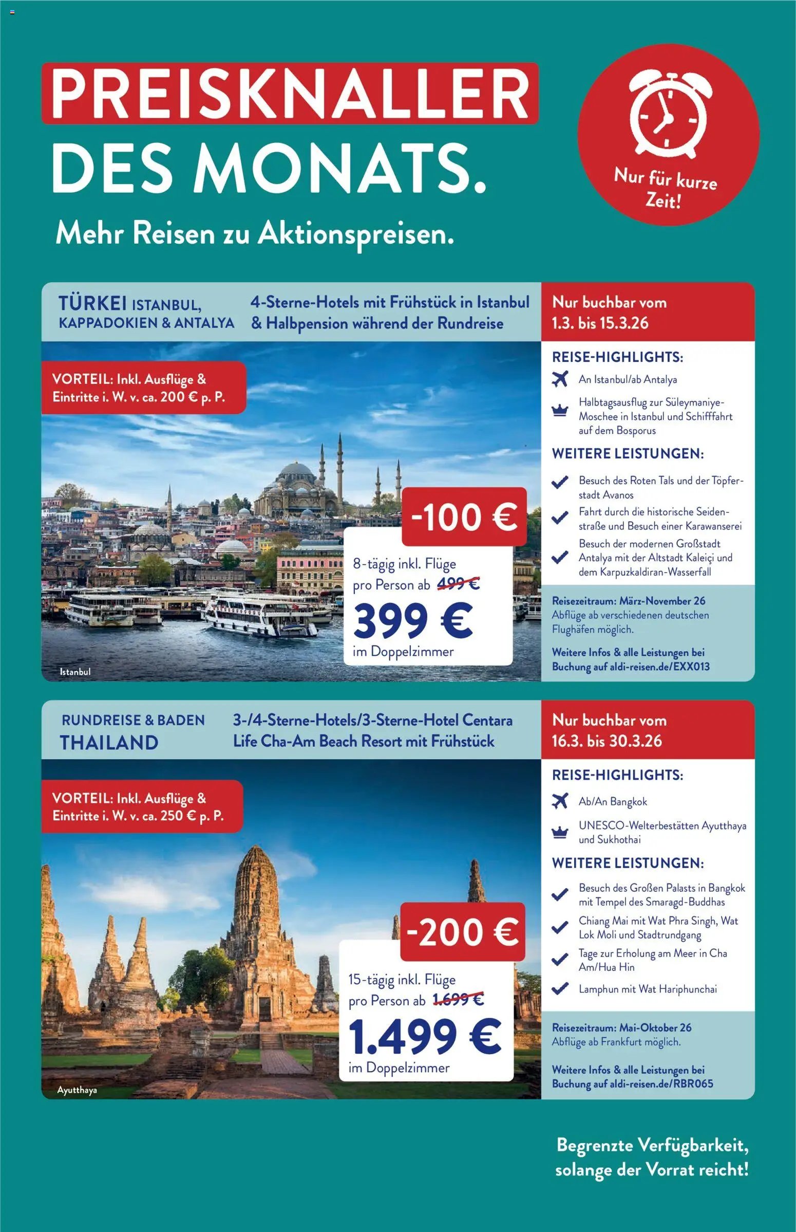 Aldi Reisen Prospekt 	 (2026-03-01 - 2026-03-31)