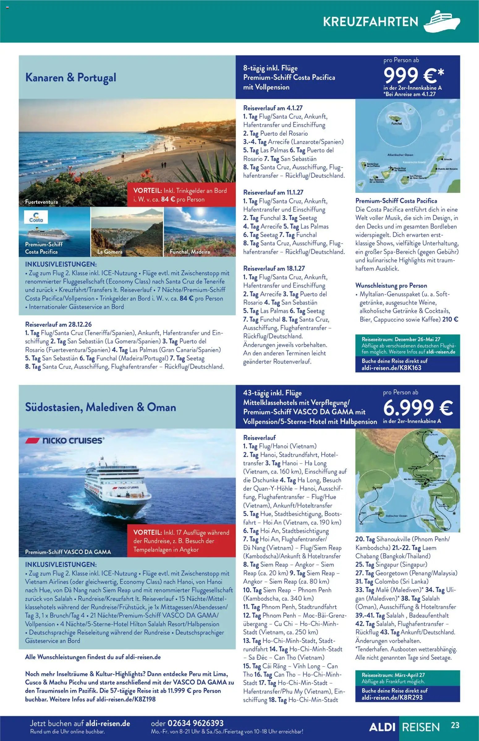 Aldi Reisen Prospekt 	 (2026-03-01 - 2026-03-31)