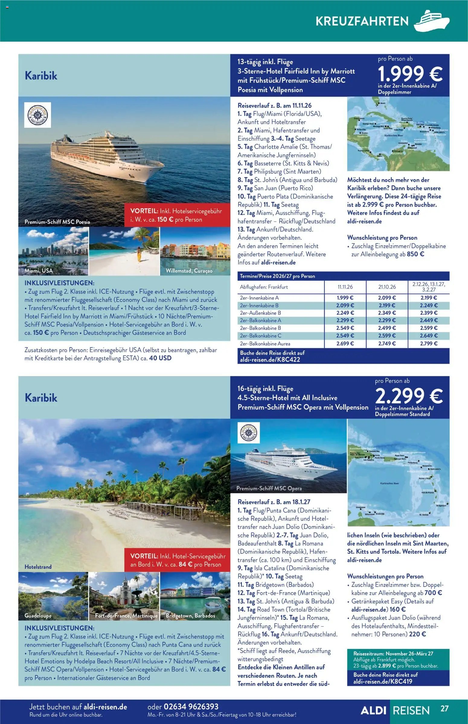 Aldi Reisen Prospekt 	 (2026-03-01 - 2026-03-31)