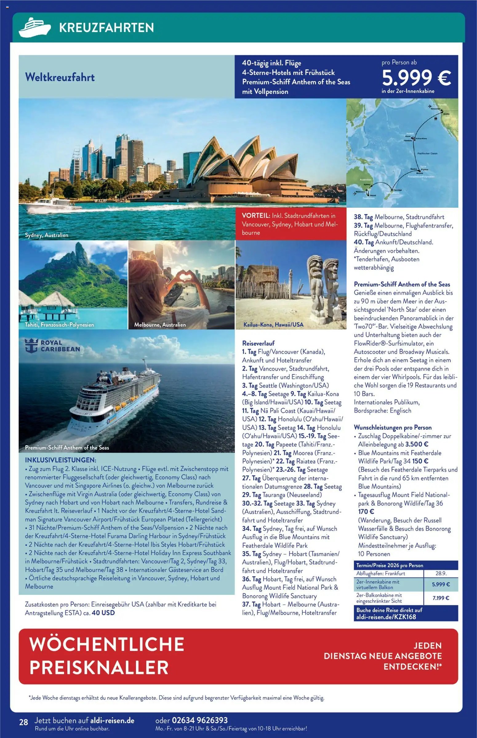 Aldi Reisen Prospekt 	 (2026-03-01 - 2026-03-31)