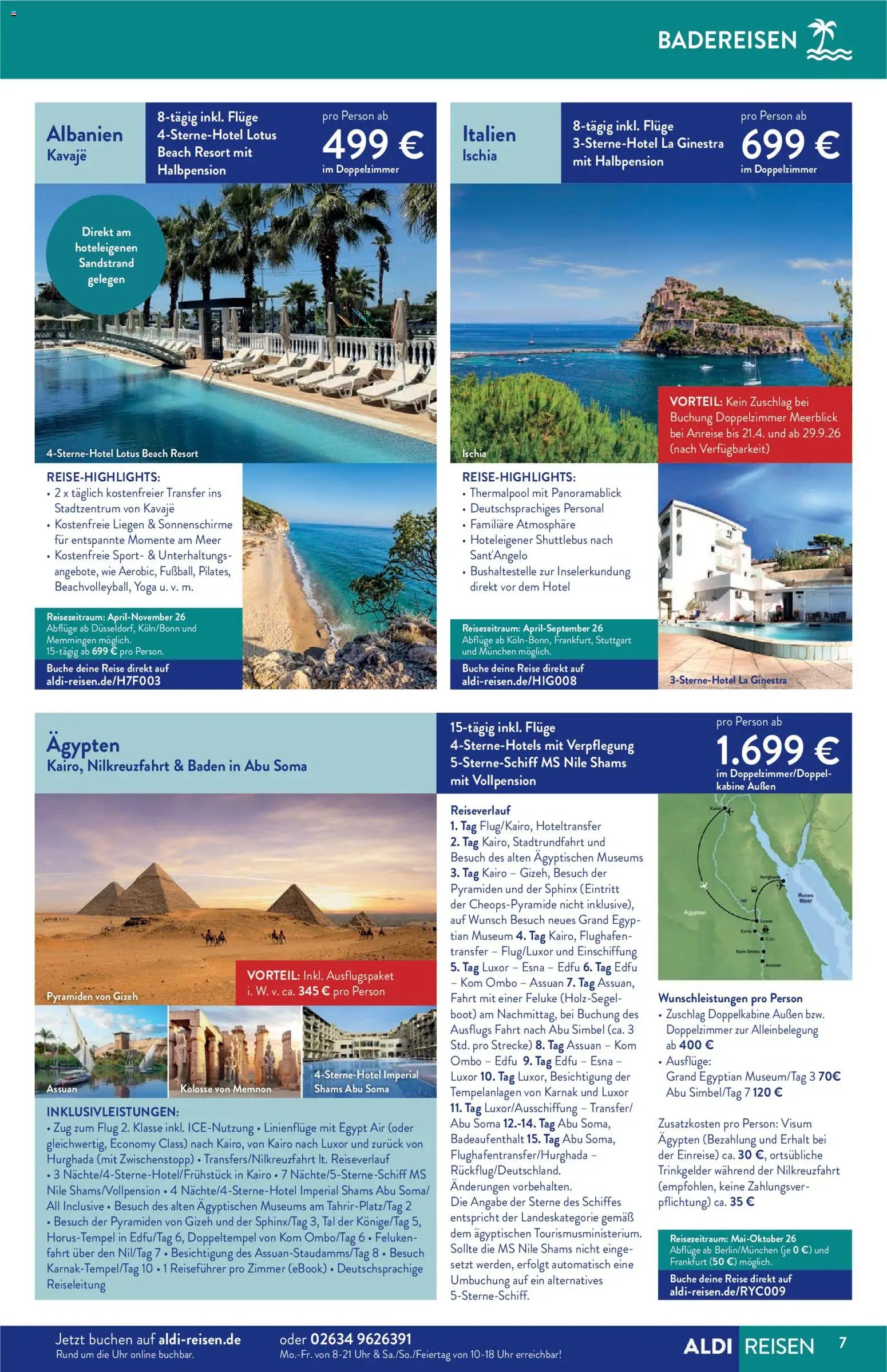 Aldi Reisen Prospekt 	 (2026-03-01 - 2026-03-31)