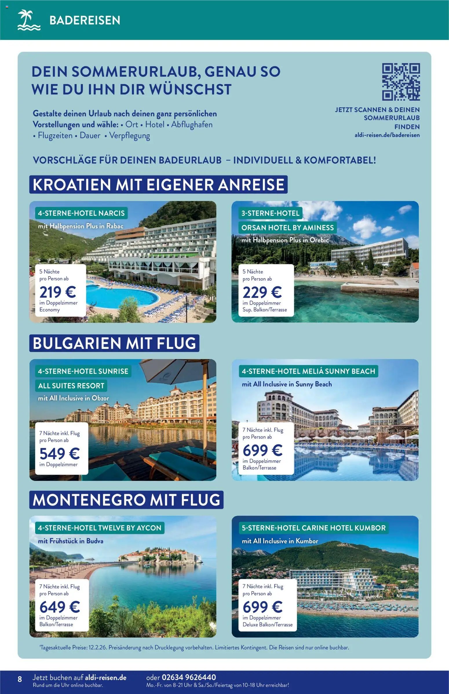 Aldi Reisen Prospekt 	 (2026-03-01 - 2026-03-31)