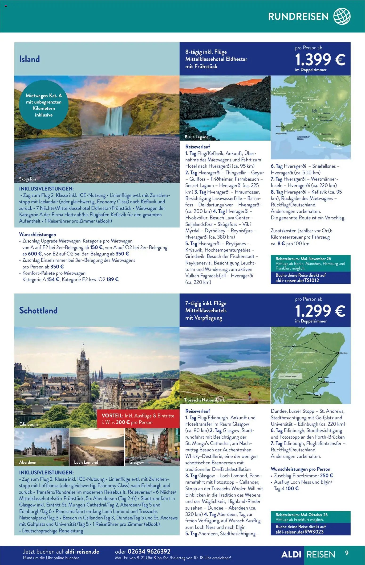 Aldi Reisen Prospekt 	 (2026-03-01 - 2026-03-31)