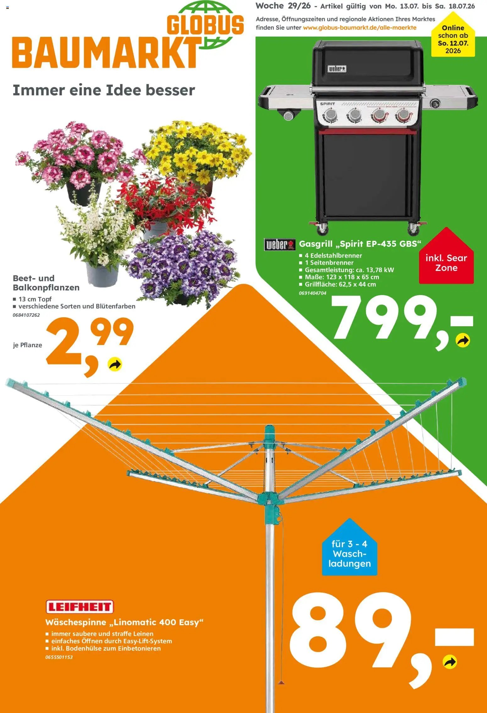 Globus Baumarkt - Prospekt für Neustadt an der Weinstraße