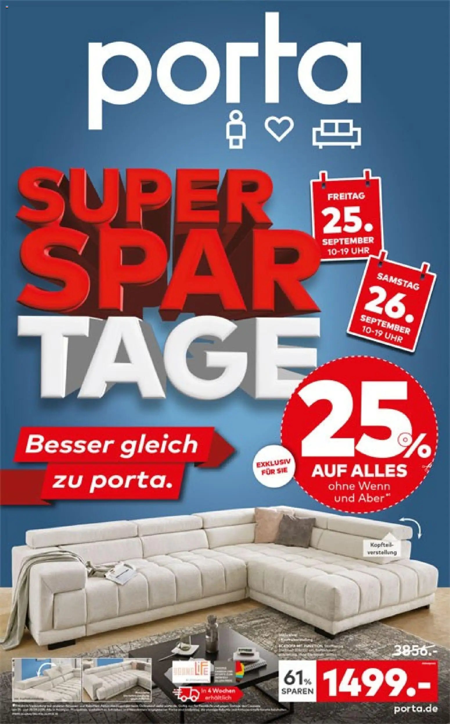 Porta! Prospekt Super Spar Tage