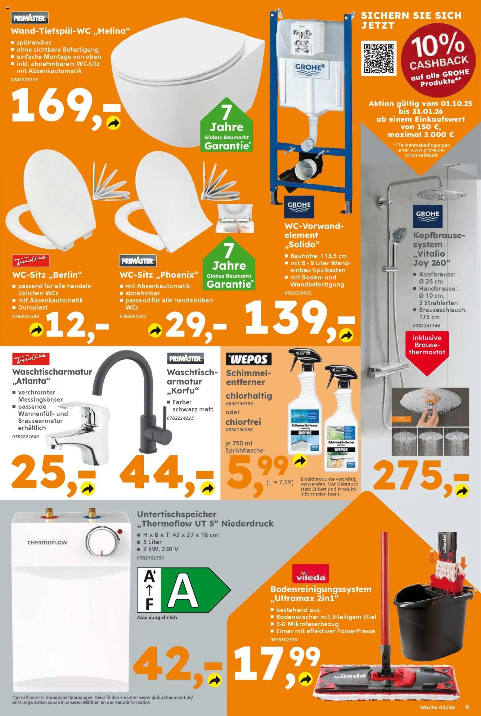 Globus Baumarkt prospekt Schweinfurt