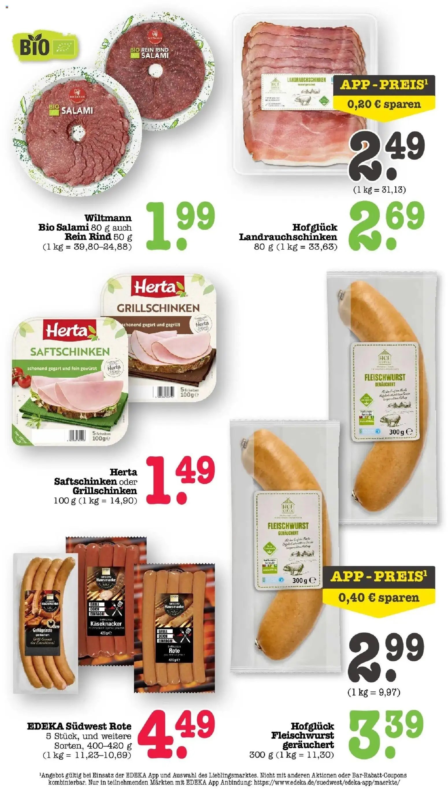 Edeka prospekt Bühlertal	