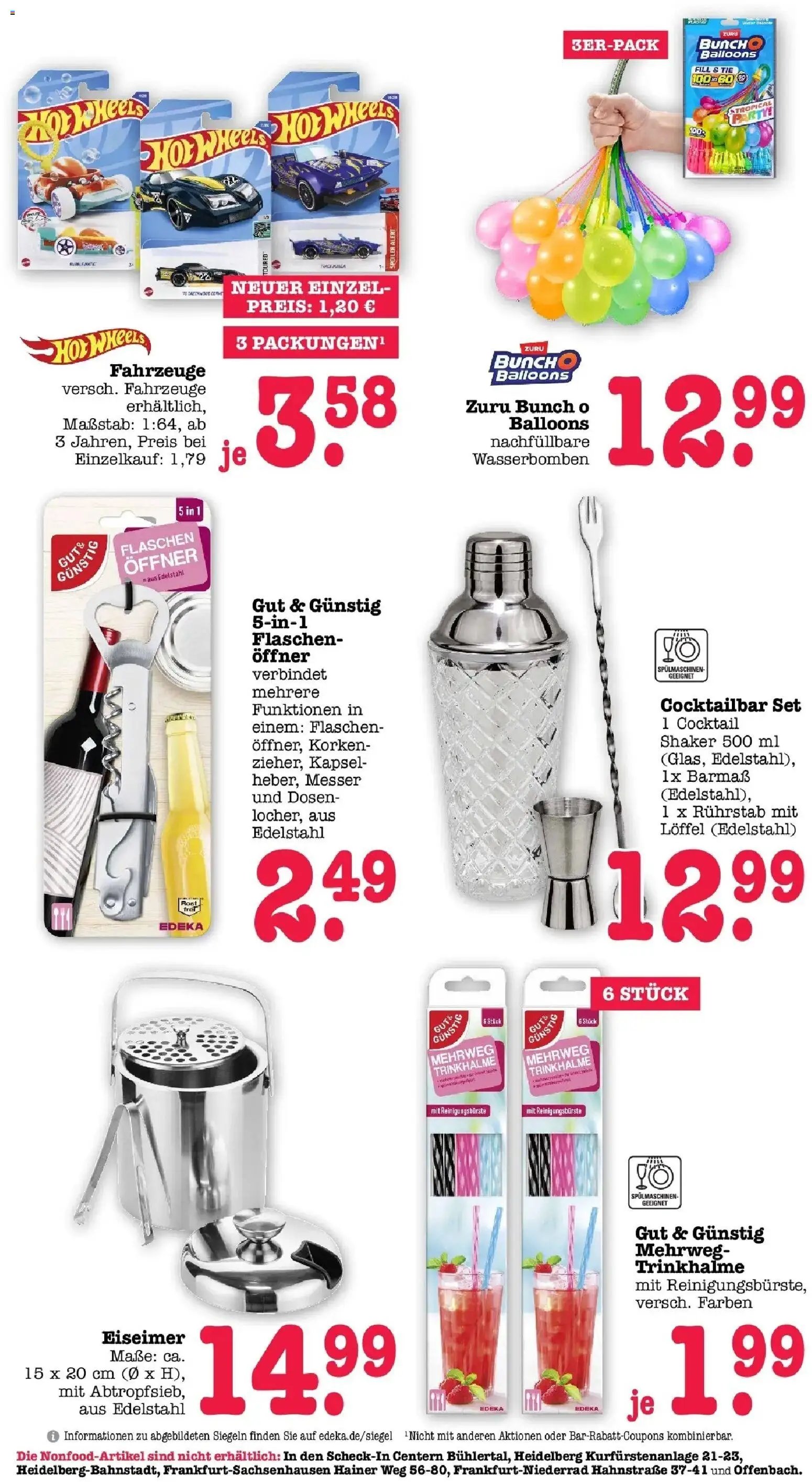 Edeka prospekt Bühlertal	