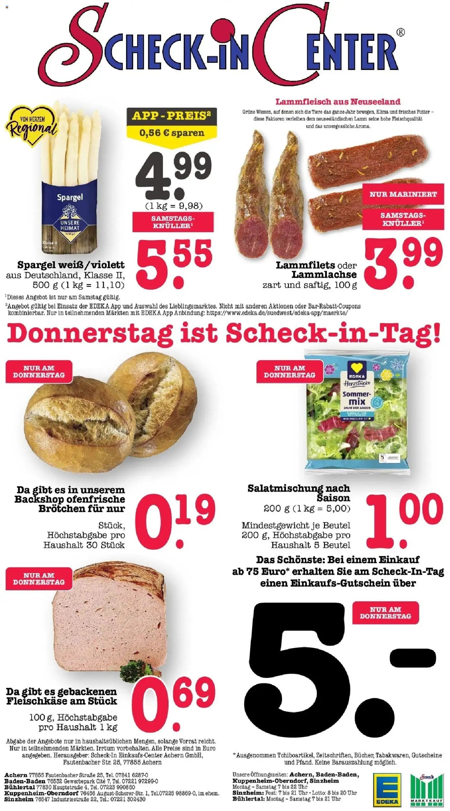 Edeka prospekt Bühlertal	