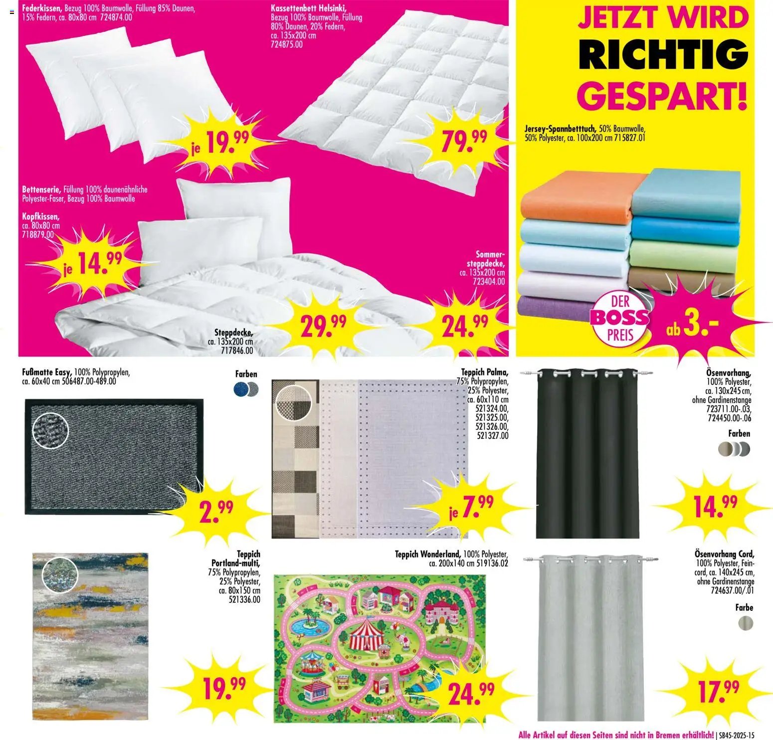 SB Möbel Boss Prospekt Gütersloh (2025-11-01 - 2025-11-07)