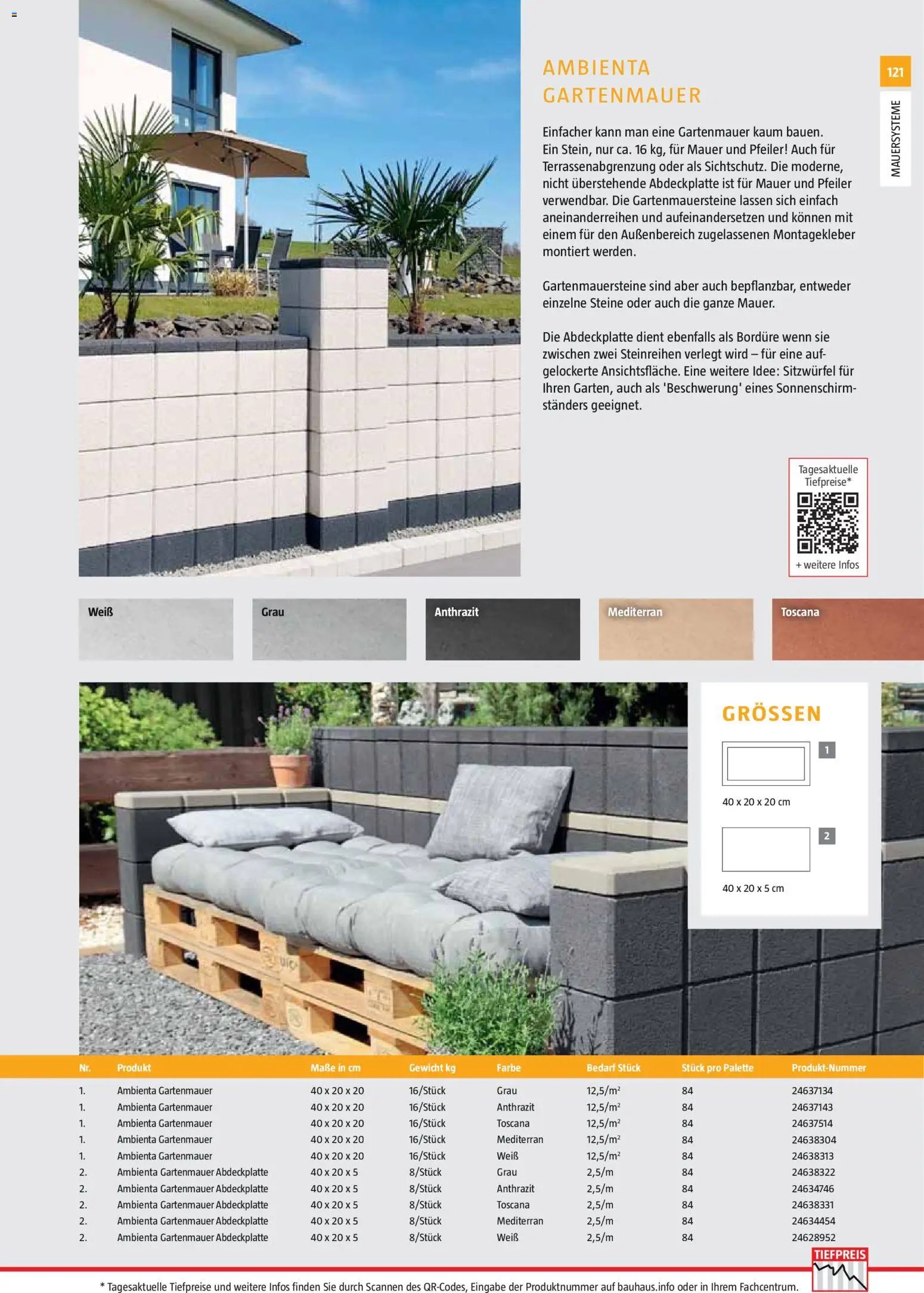 Bauhaus Gartenbaumaterialien 2026 (2026-03-02 - 2026-06-30)