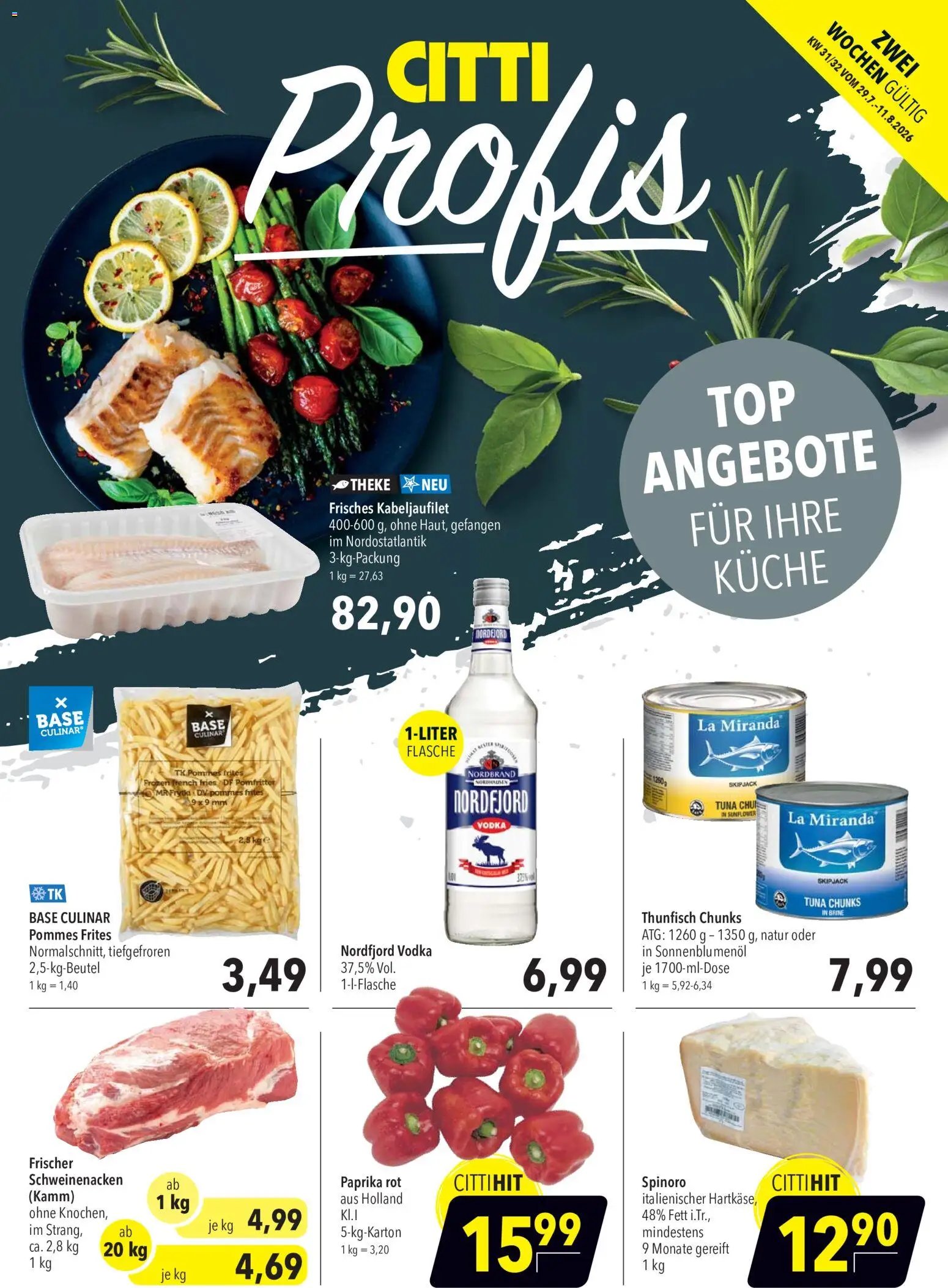 CITTI Markt Aktuelle Angebote für Profis