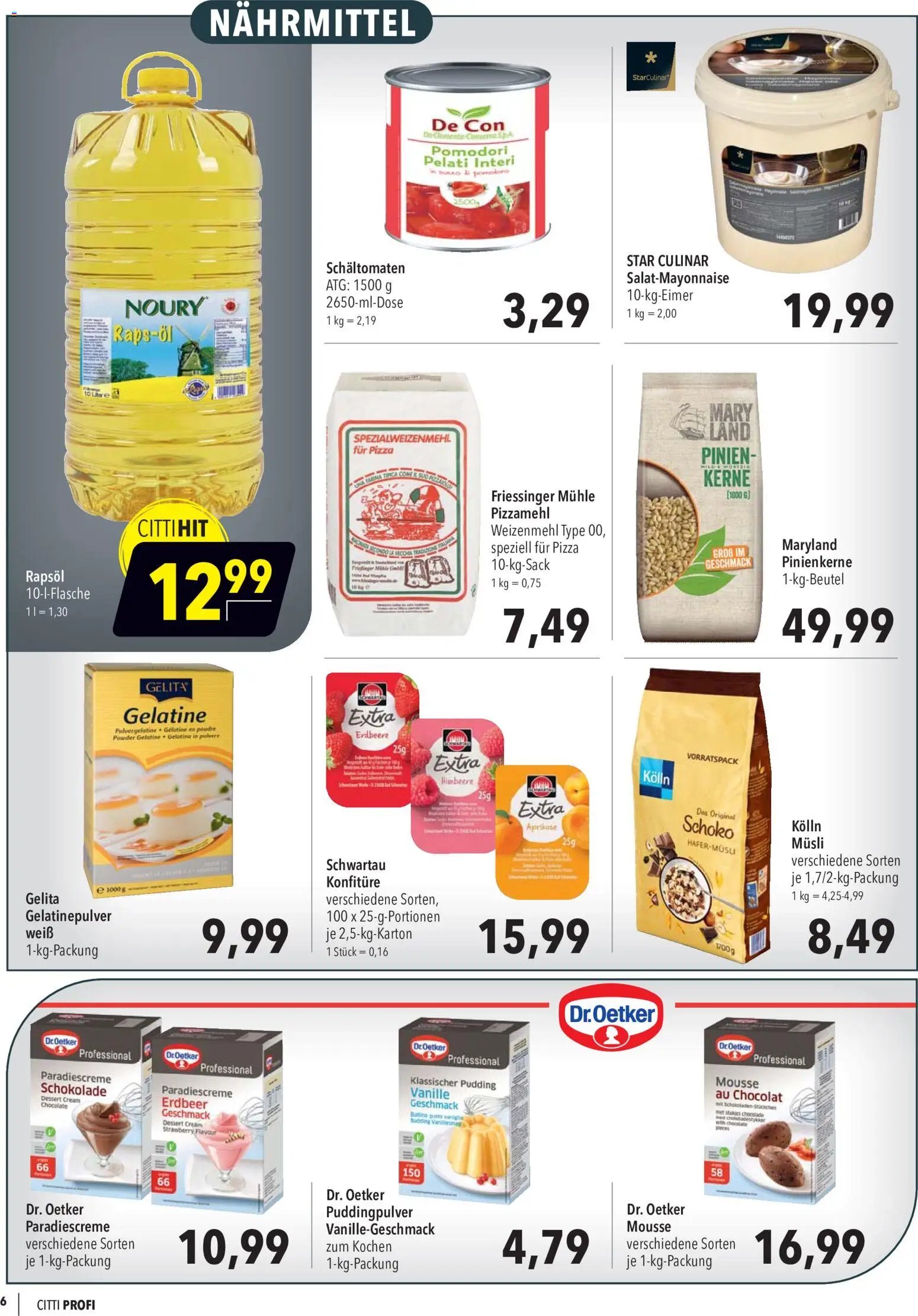 CITTI Markt Aktuelle Angebote für Profis