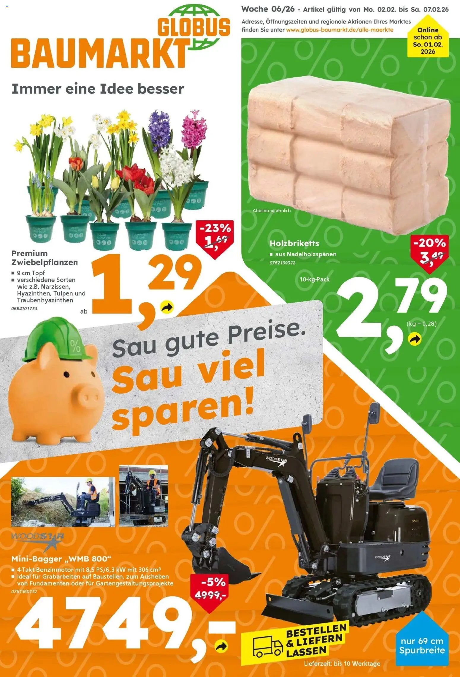 Globus Baumarkt prospekt Lahnstein	