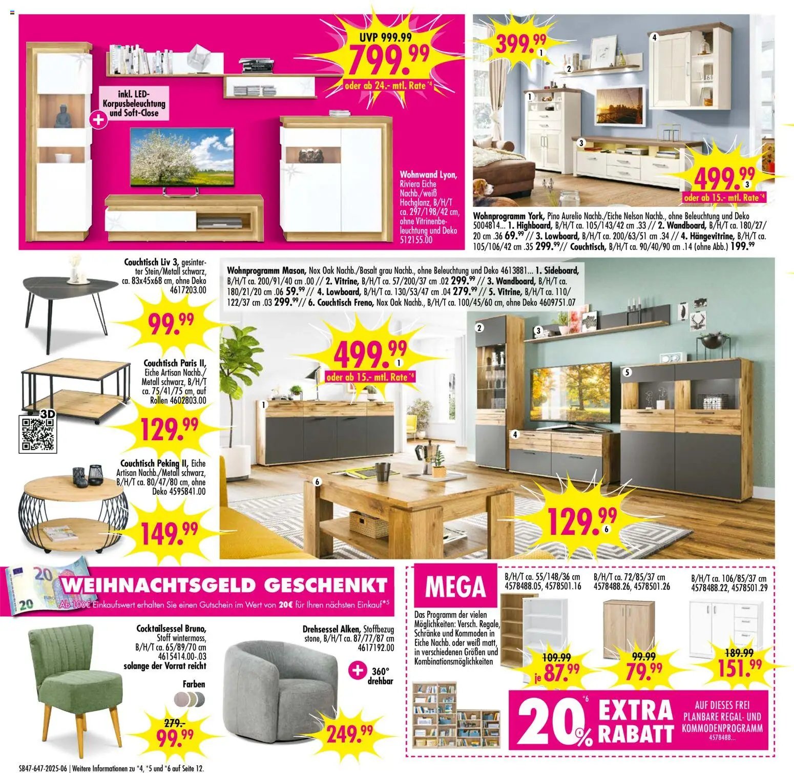 SB Möbel Boss Prospekt Neubrandenburg (2025-11-15 - 2025-11-21)