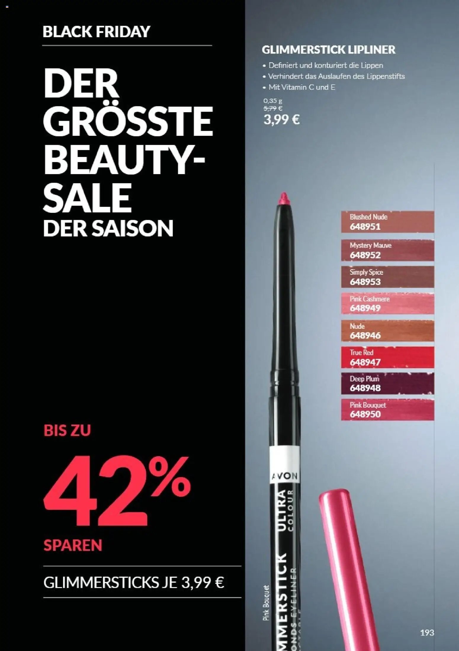 Avon Black Friday
