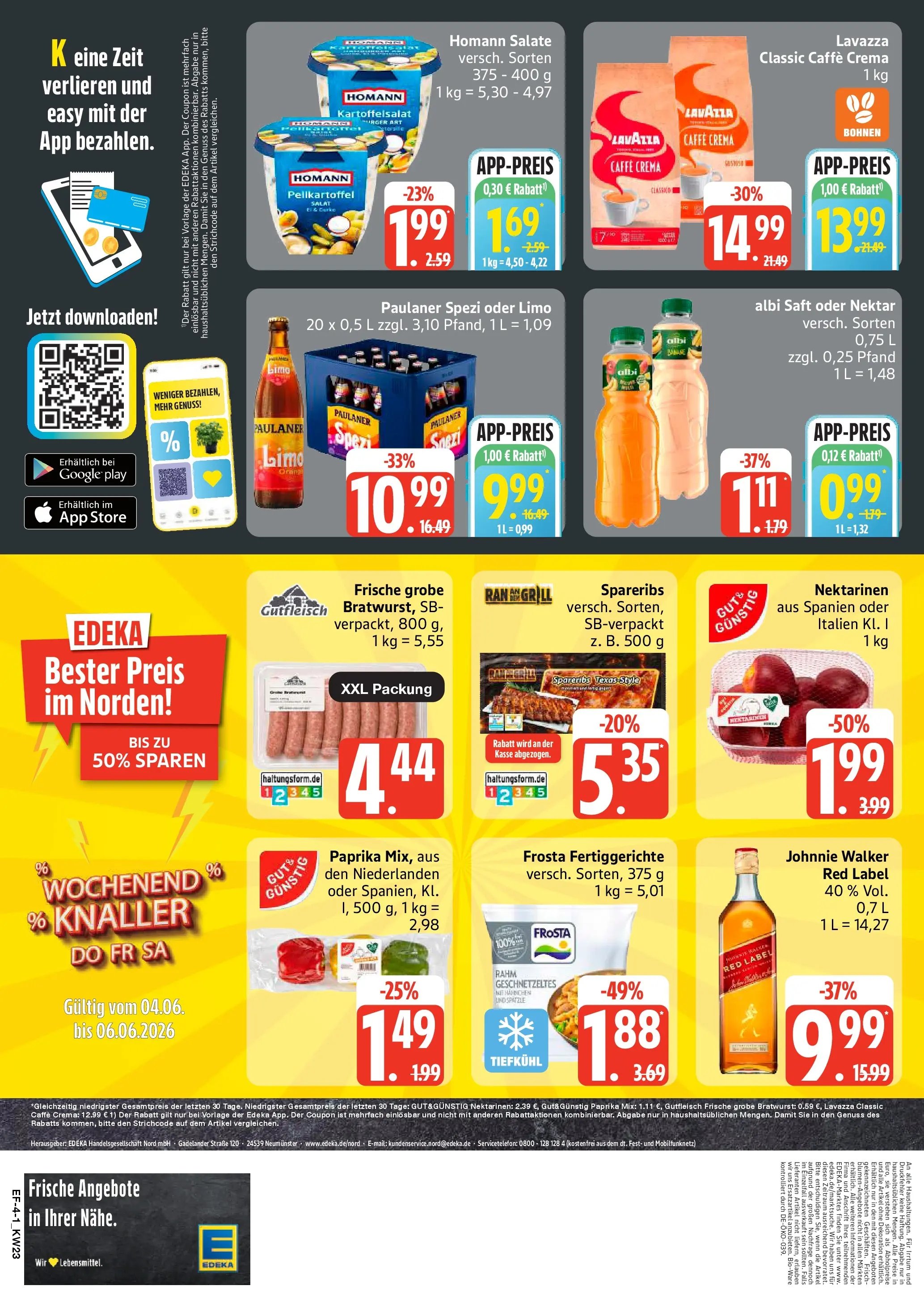 Edeka prospekt Lassan