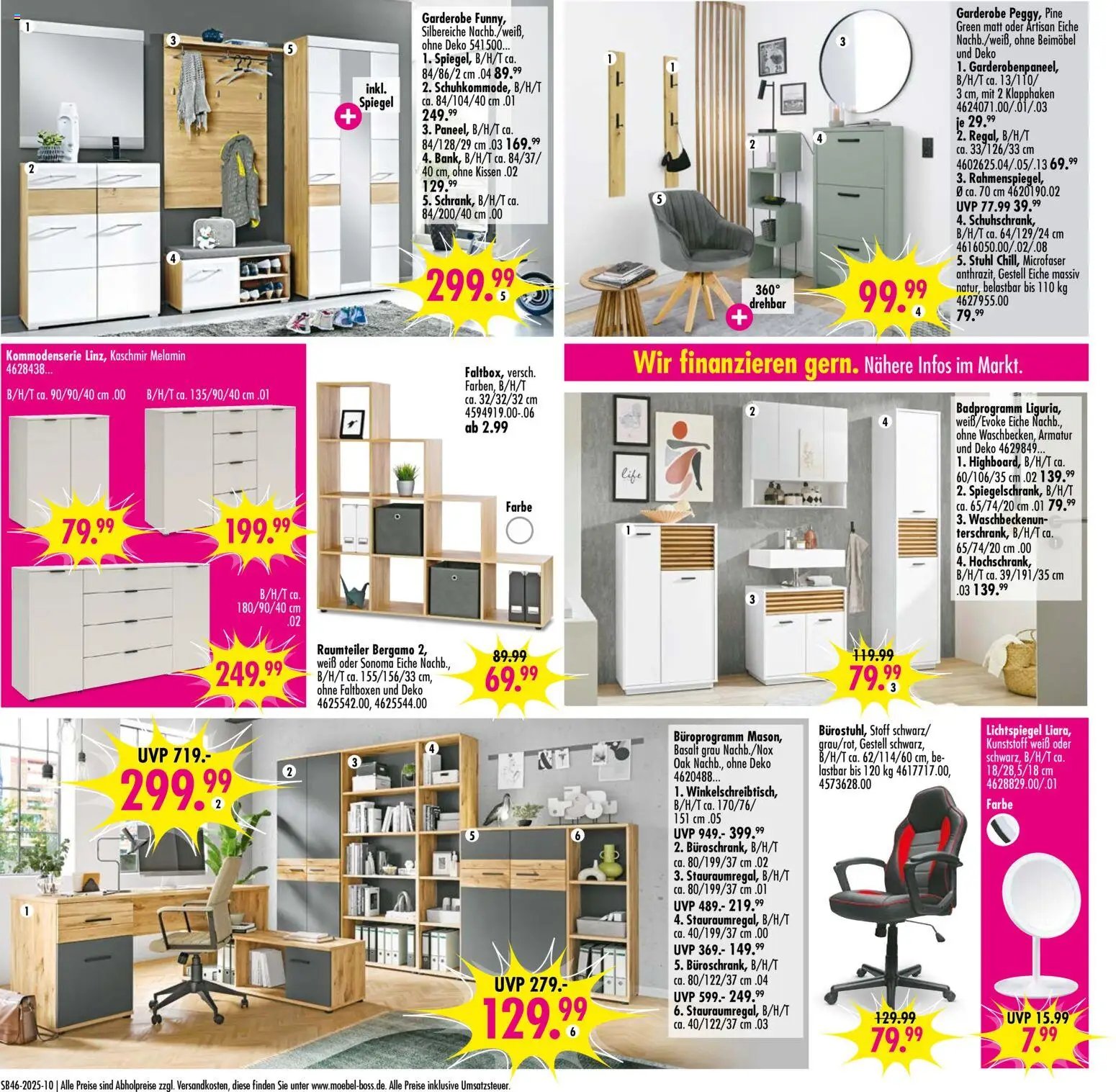 SB Möbel Boss Prospekt 	 (2025-11-08 - 2025-11-14)