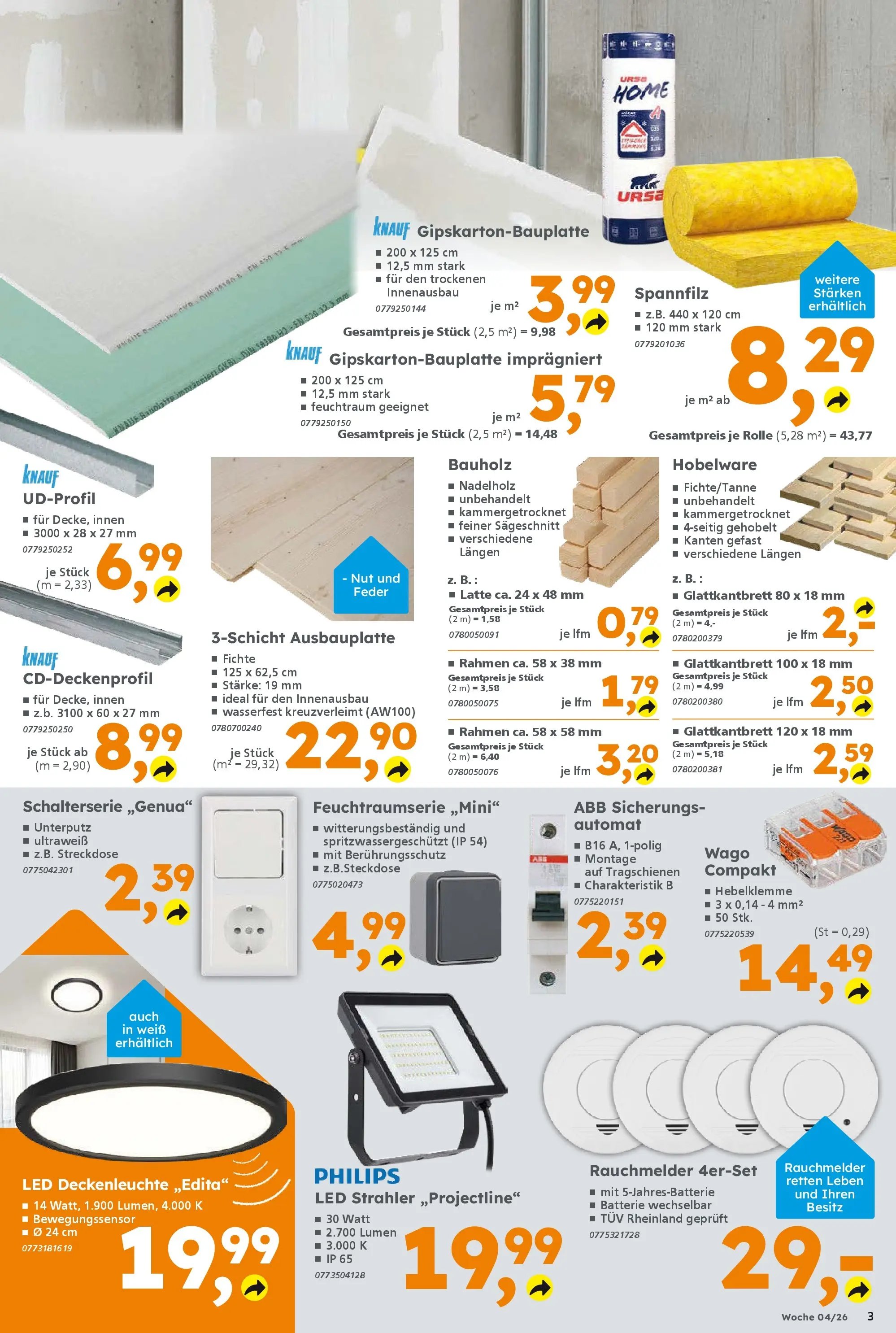 Globus Baumarkt prospekt Ilmenau	