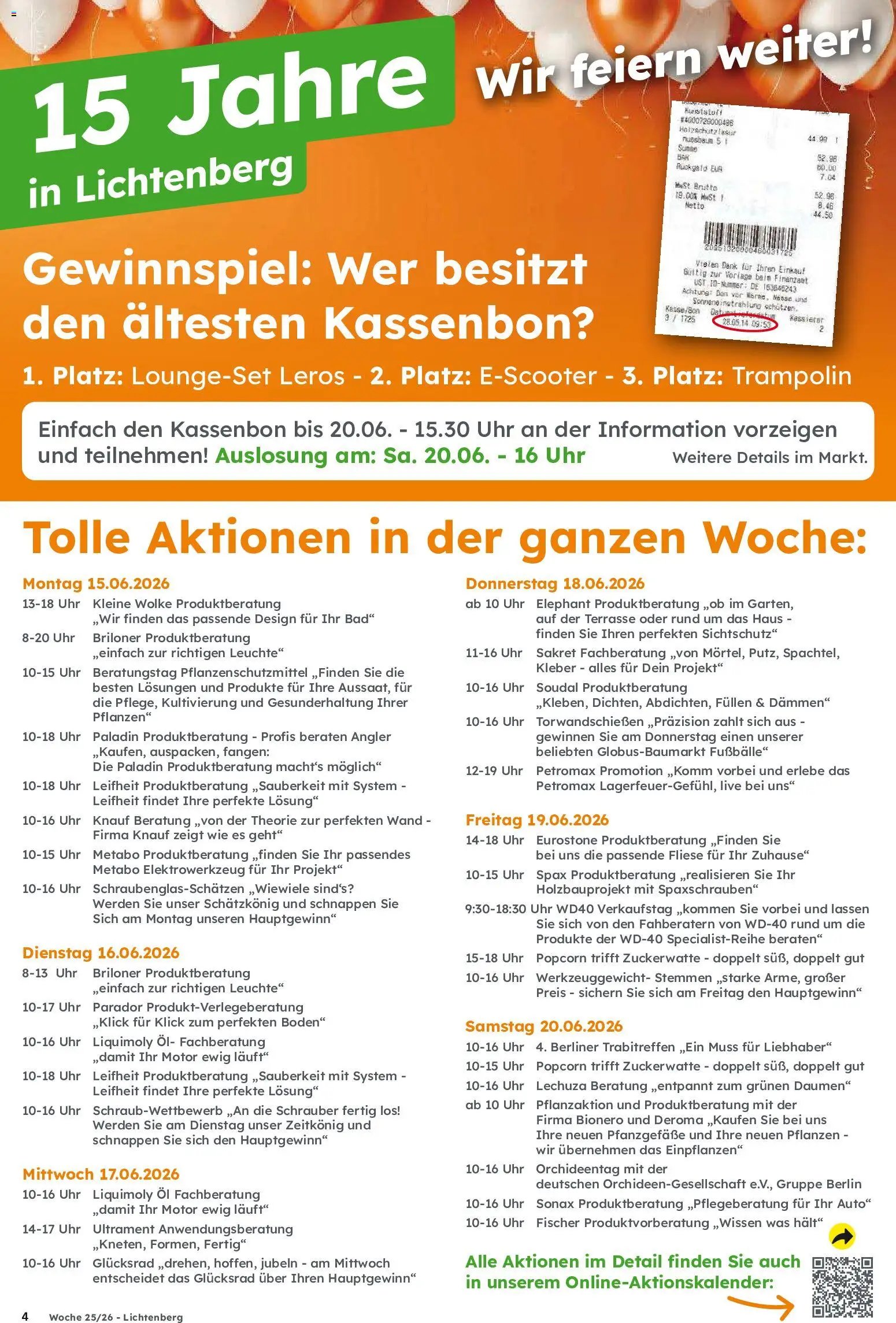 Globus Baumarkt Prospekt