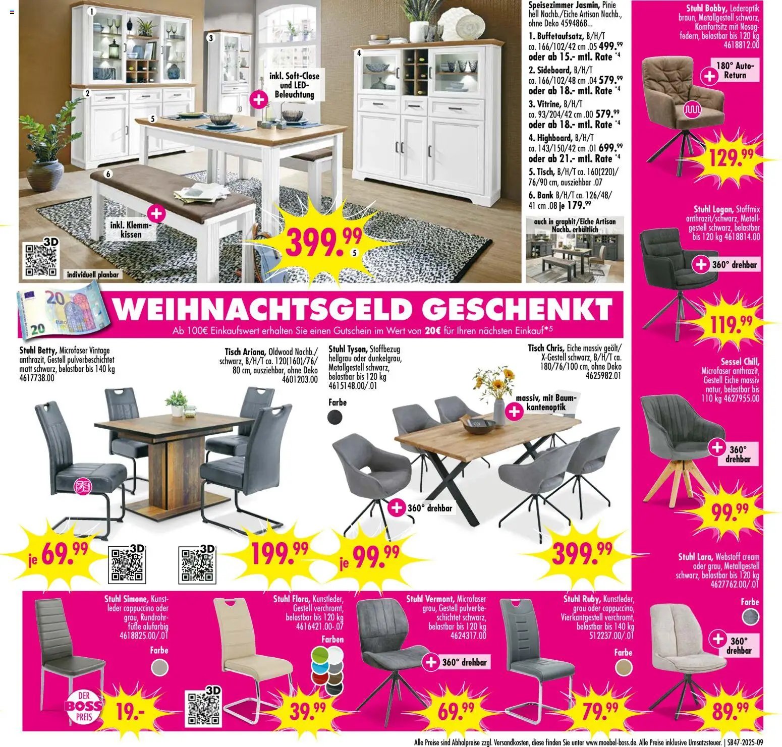 SB Möbel Boss Prospekt 	 (2025-11-15 - 2025-11-21)