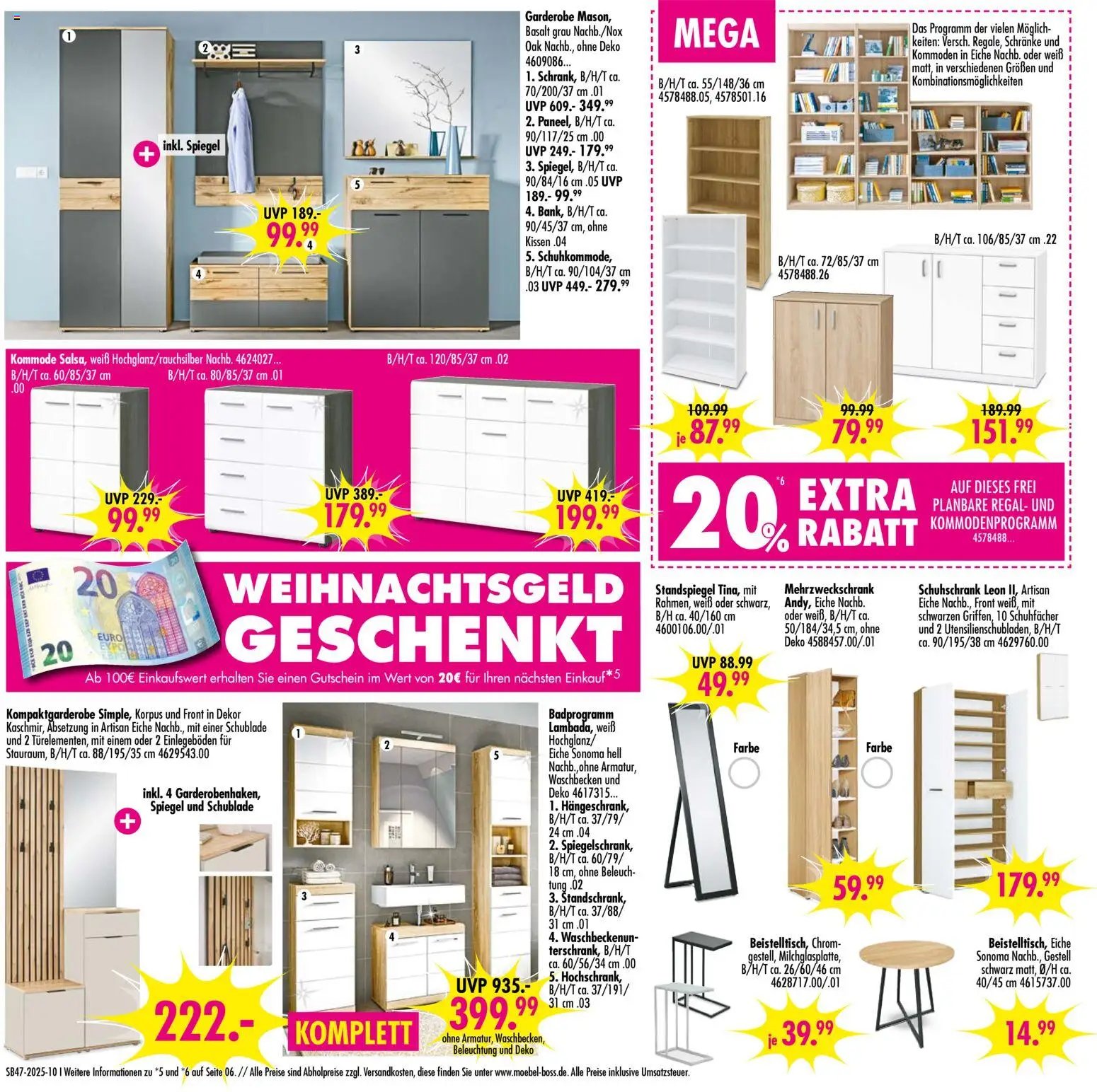 SB Möbel Boss Prospekt 	 (2025-11-15 - 2025-11-21)
