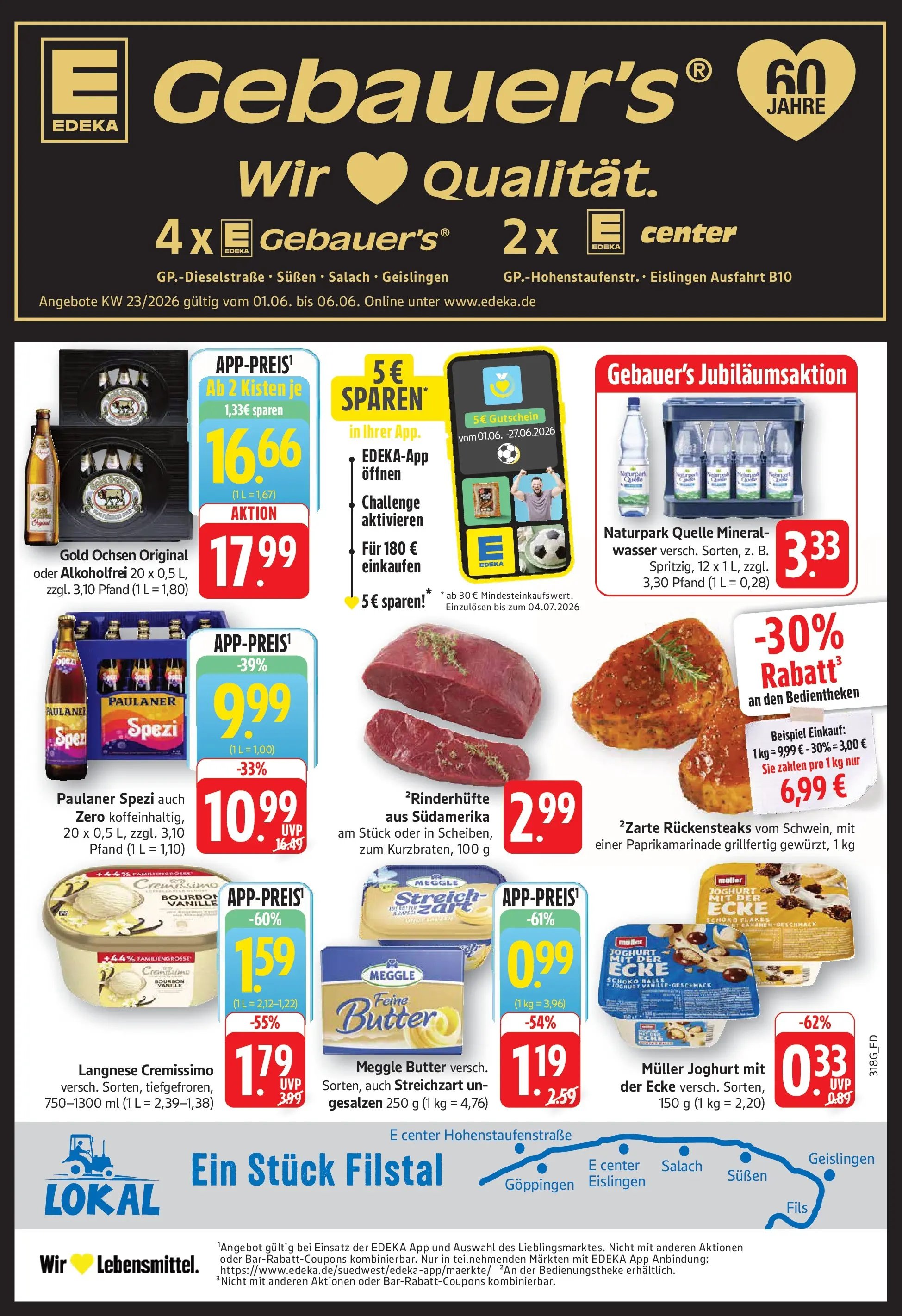 Edeka prospekt Geislingen