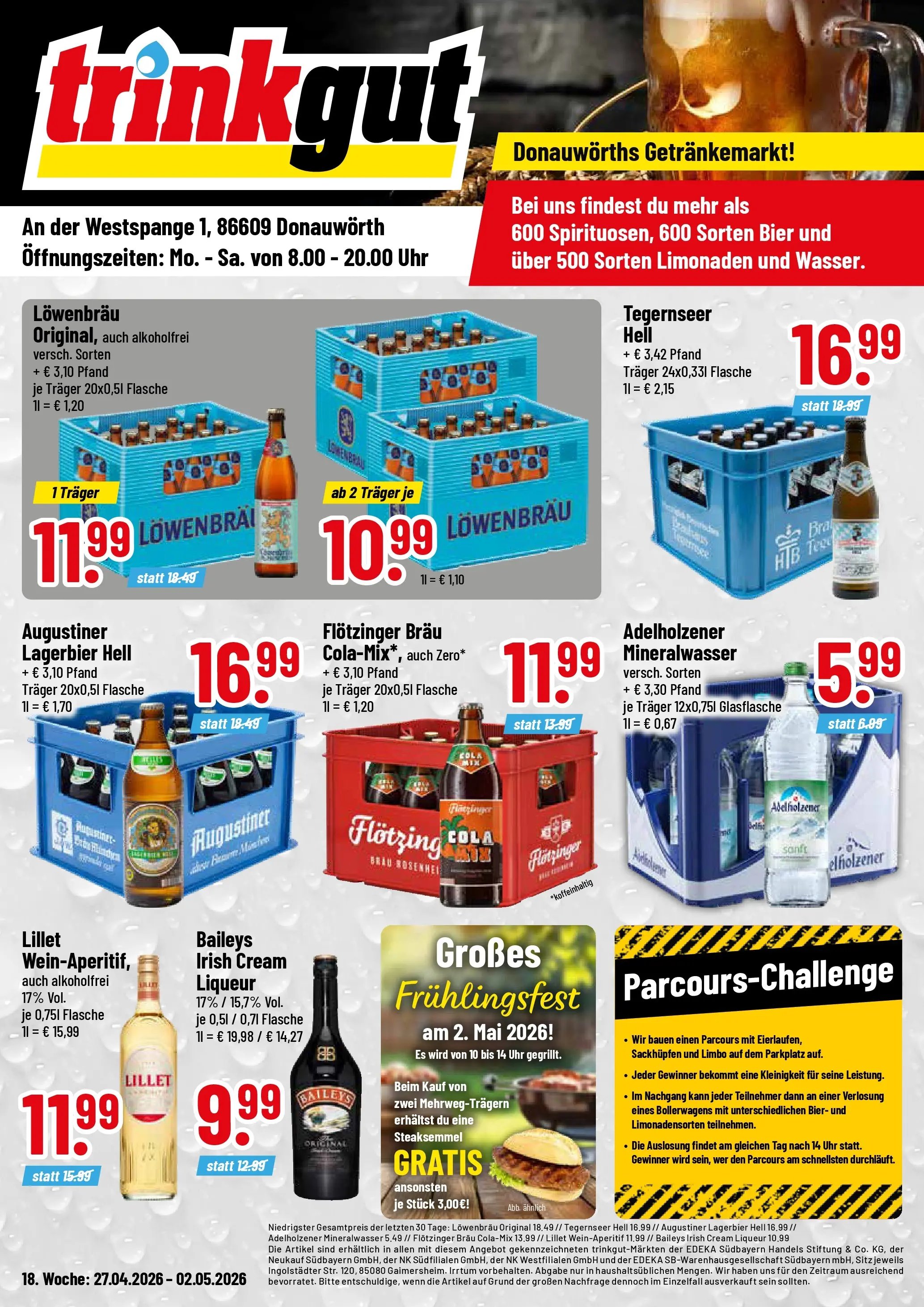 Trinkgut Prospekt Donauwörth	