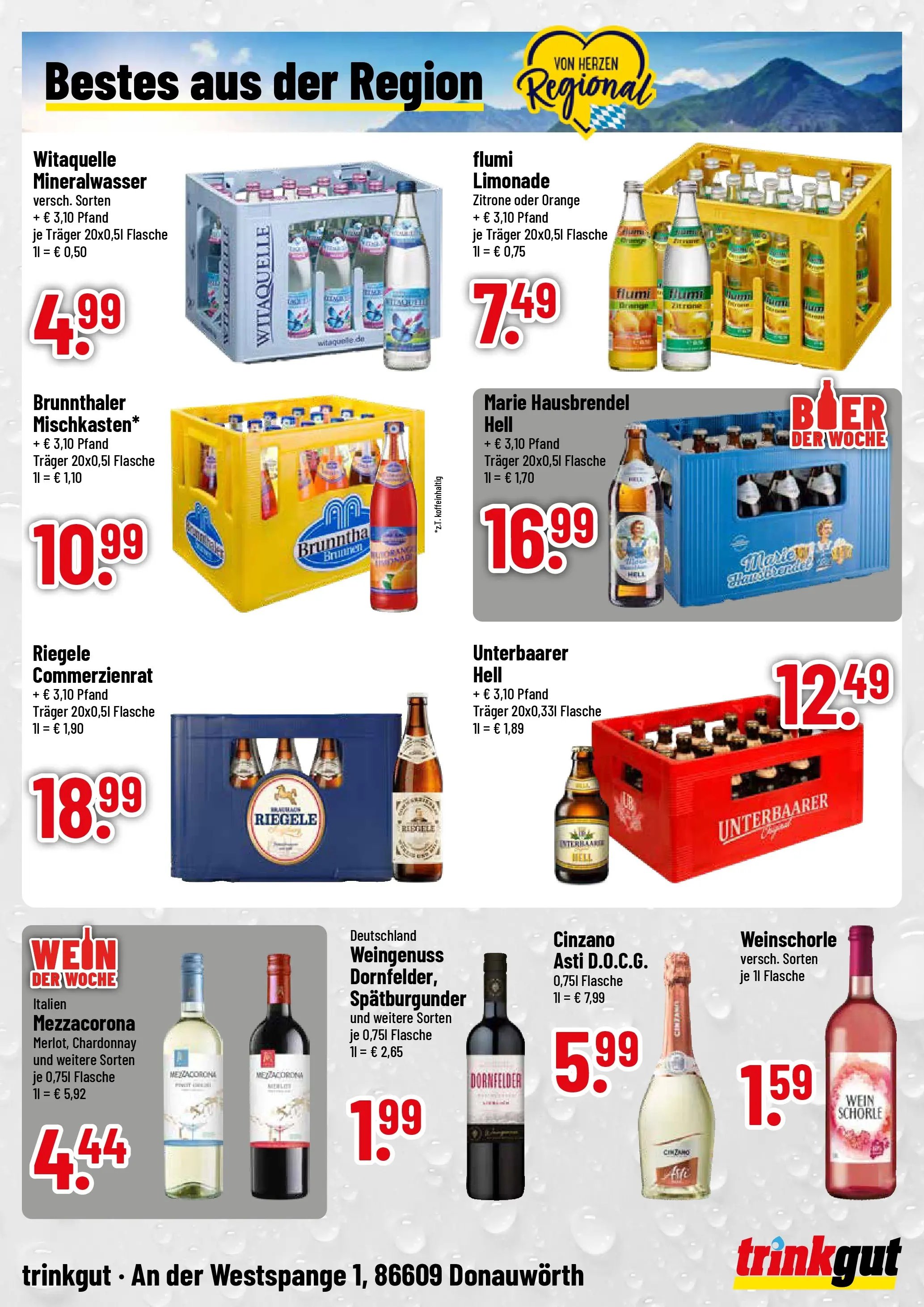Trinkgut Prospekt Donauwörth	
