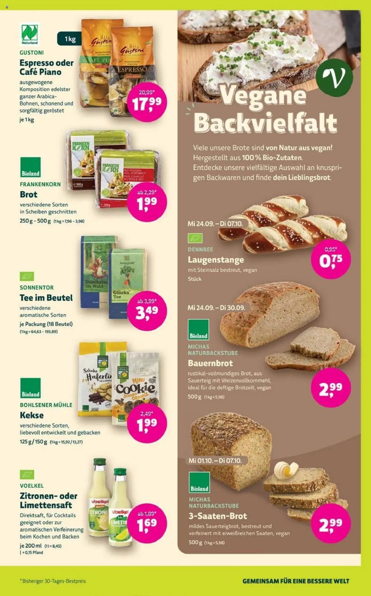 Denns BioMarkt Angebote (2025-09-24 - 2025-10-07) | 9