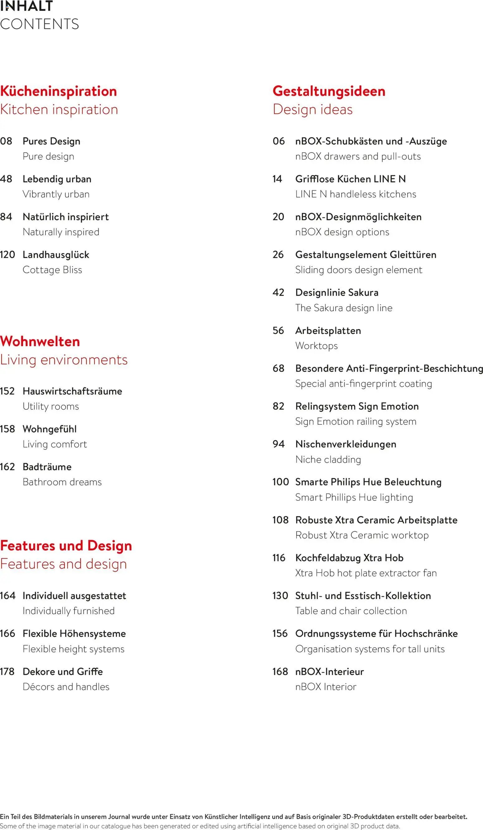 Ostermann Nobilia Küchenprospekt 2026