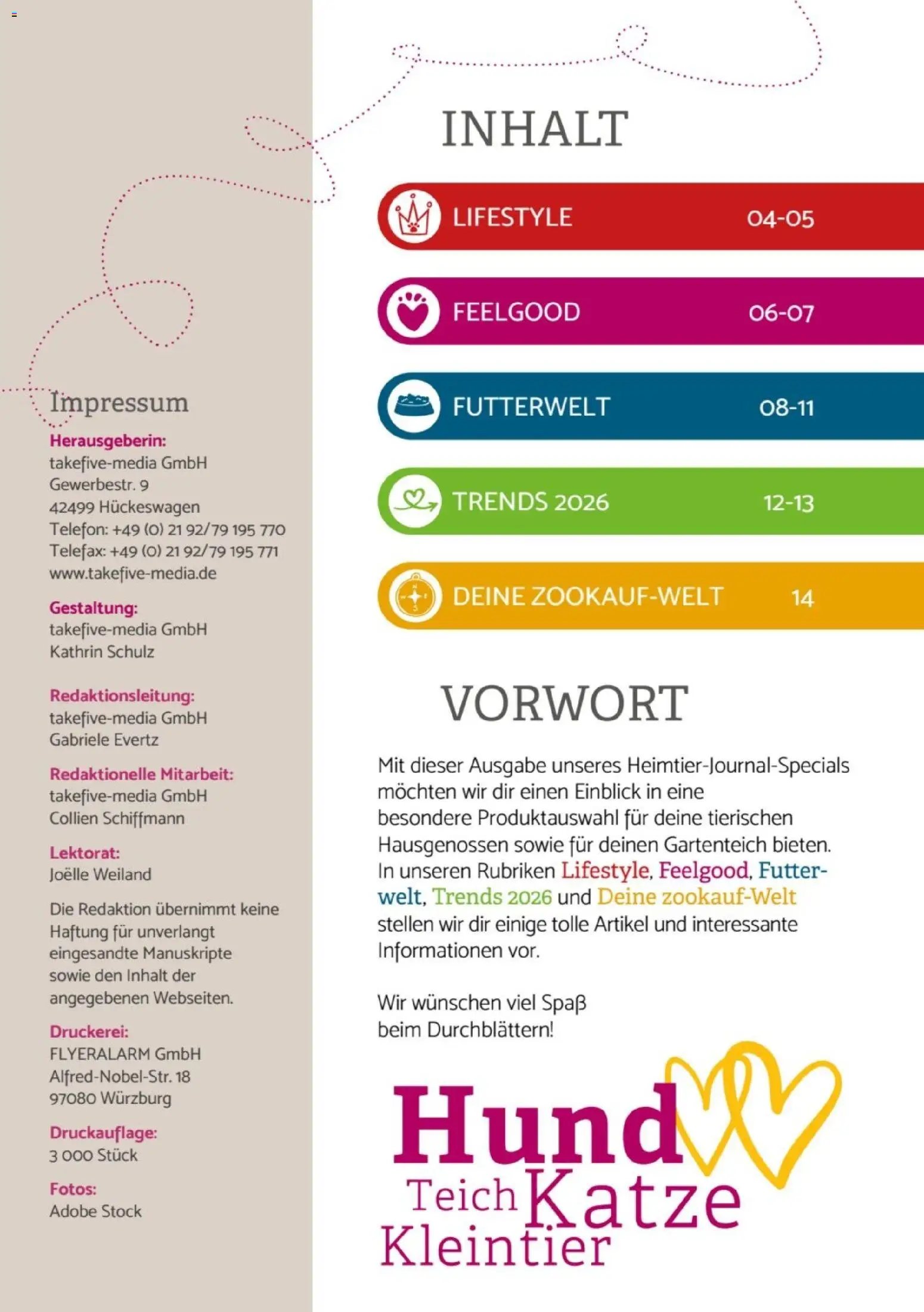 zookauf Heimtier Journal Special
