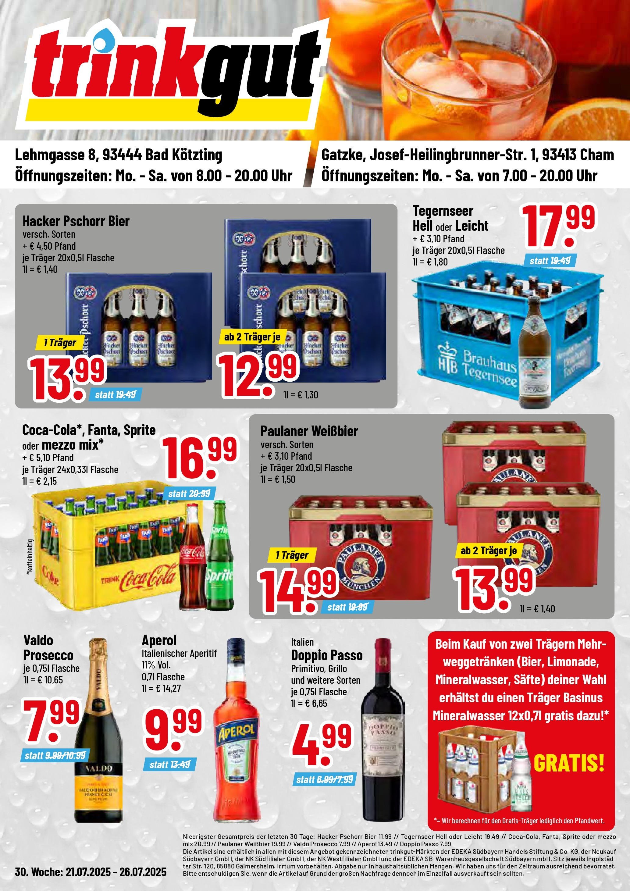 Trinkgut prospekt Cham	 (2025-07-20 - 2025-07-26) | 1
