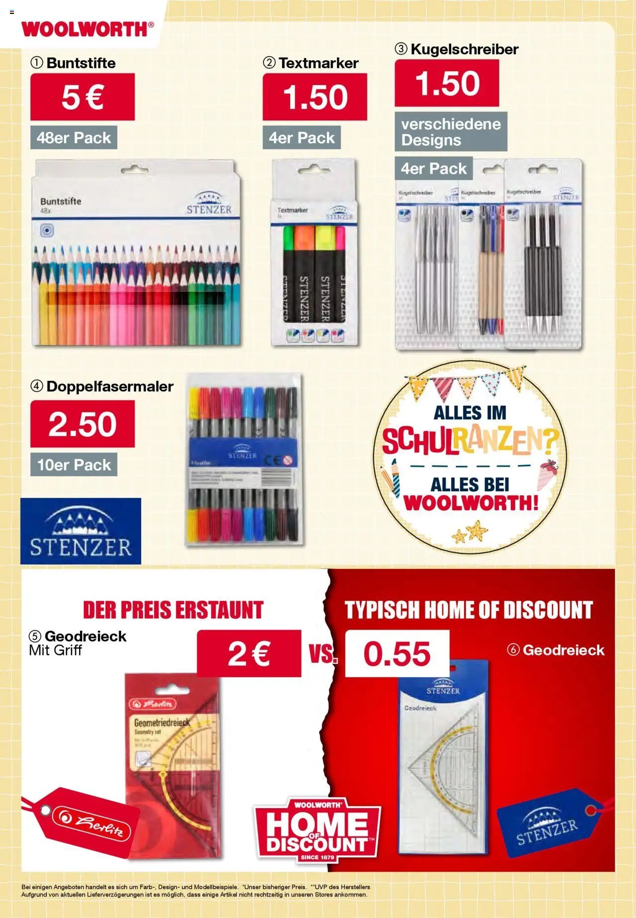 Woolworth Schreibwarenprospekt (2025-08-20 - 2025-09-06) | 28