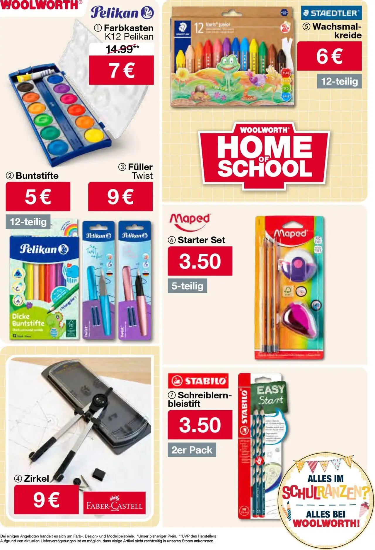 Woolworth Schreibwarenprospekt (2025-08-20 - 2025-09-06) | 10