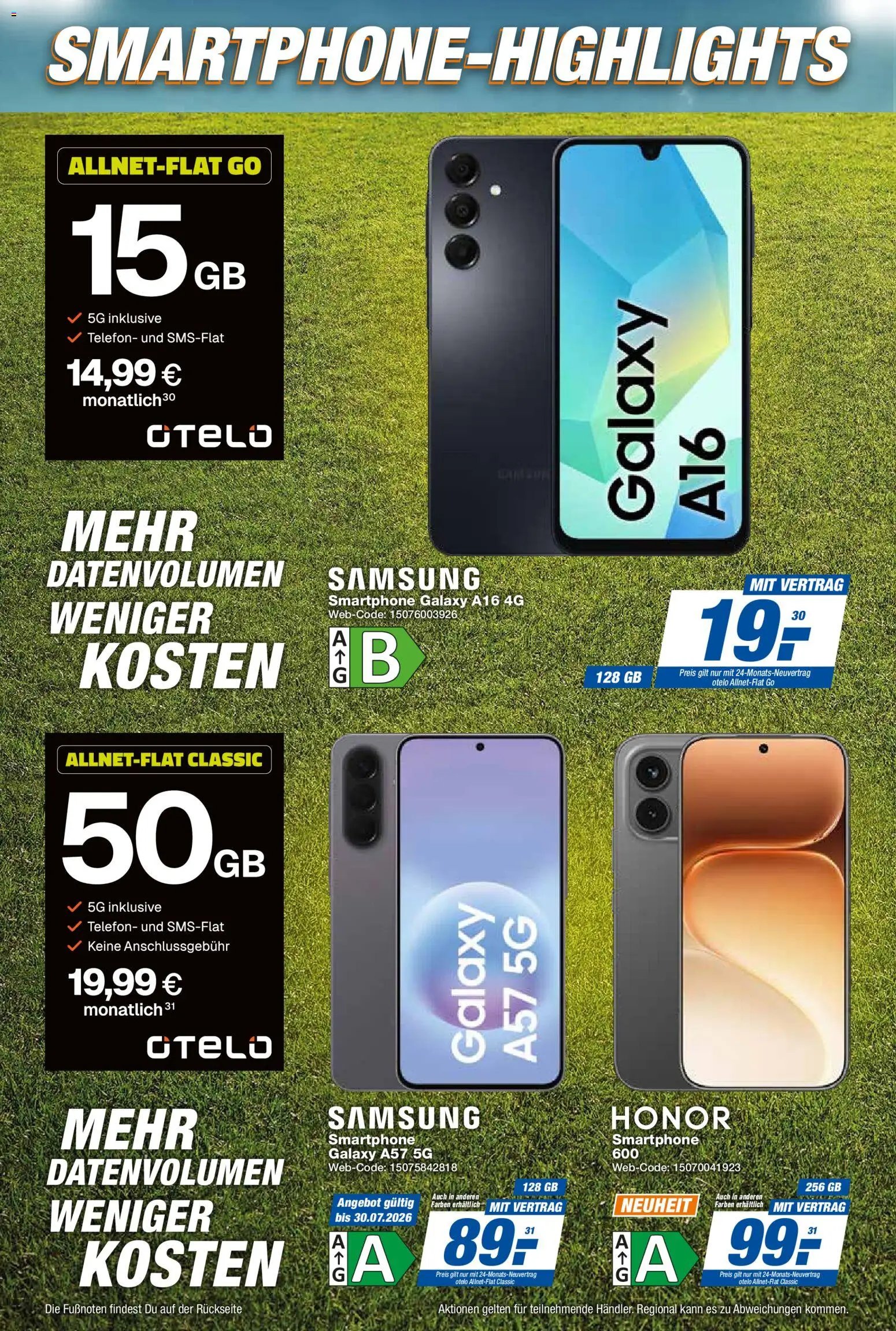 Expert Smarthphone Highlights im Juli