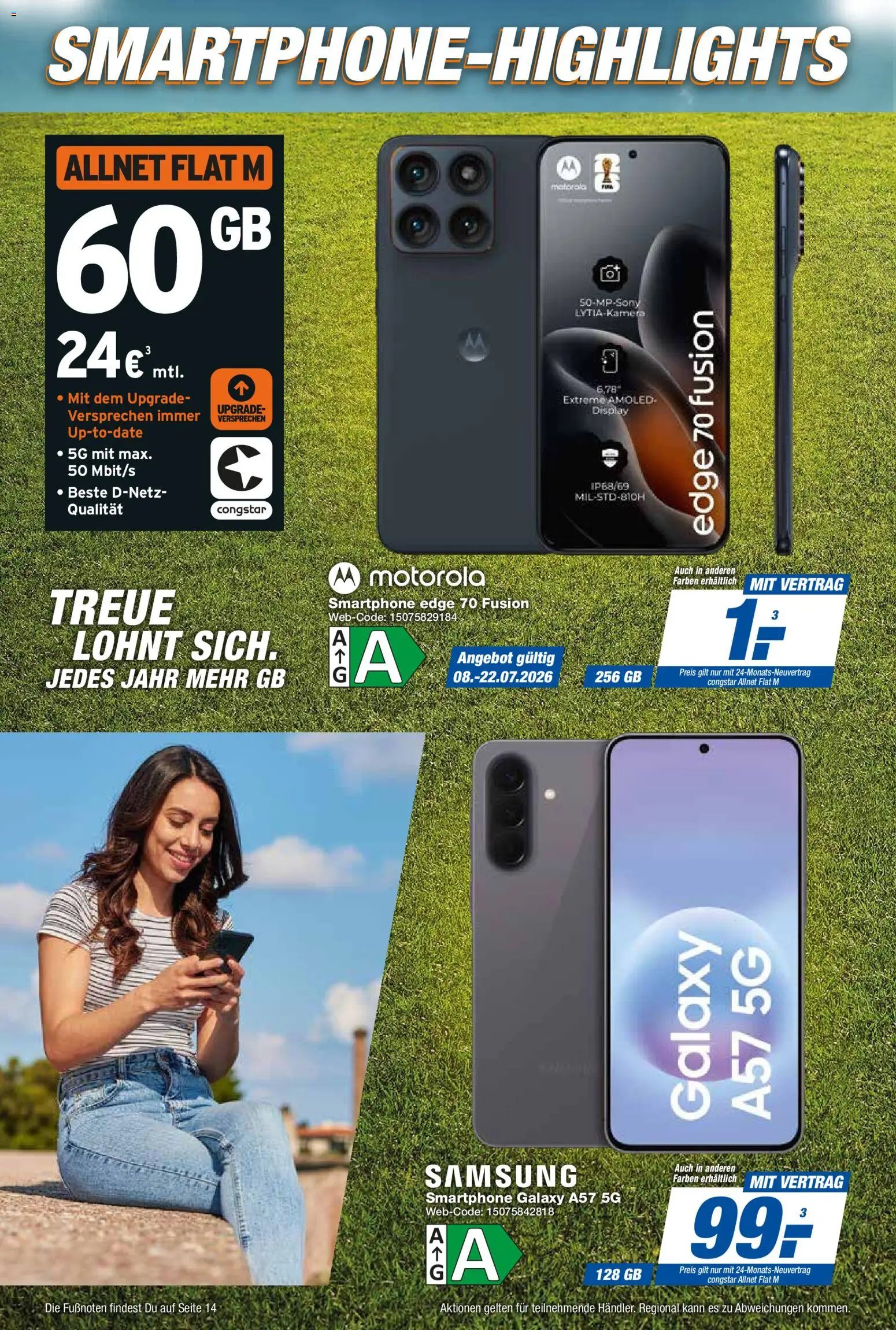 Expert Smarthphone Highlights im Juli
