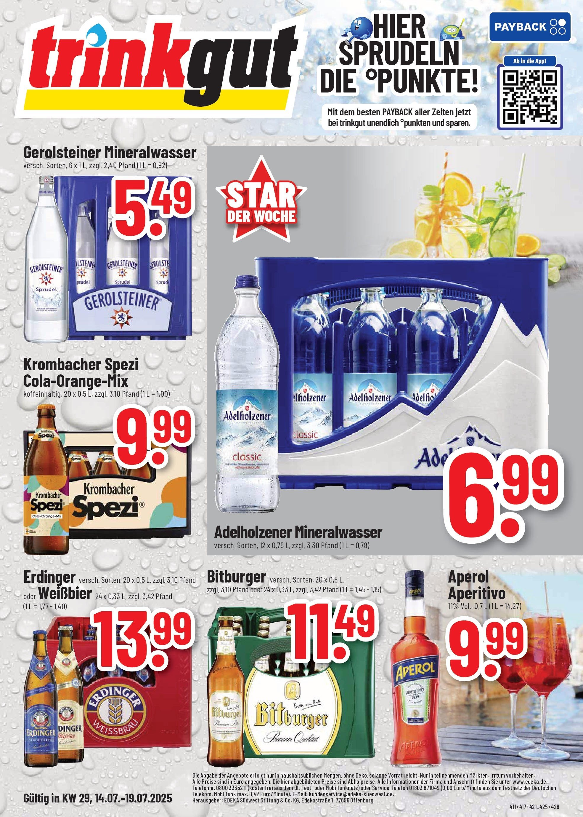 Trinkgut prospekt Rüsselsheim	 (2025-07-13 - 2025-07-19) | 1