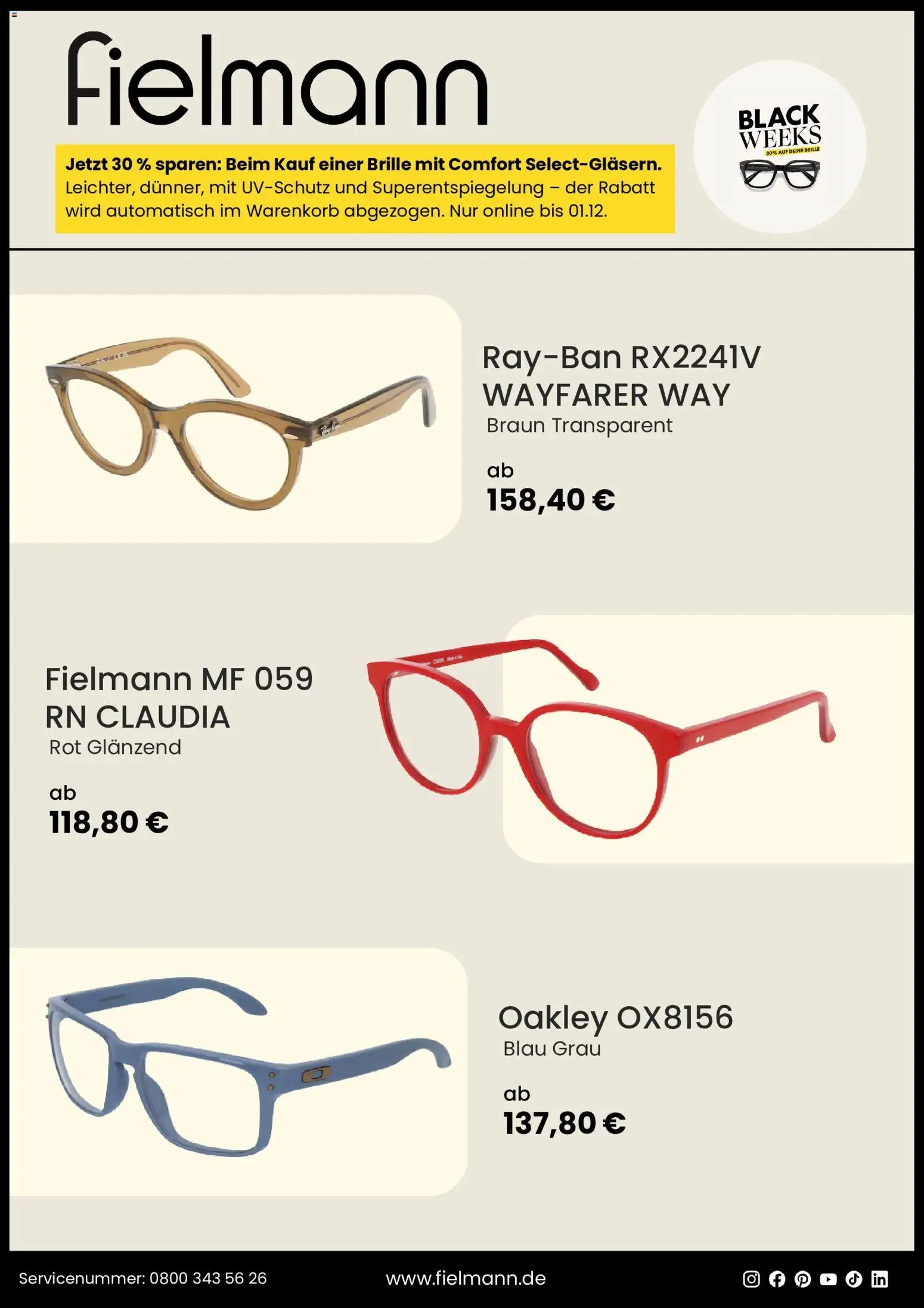 Fielmann - Black Friday