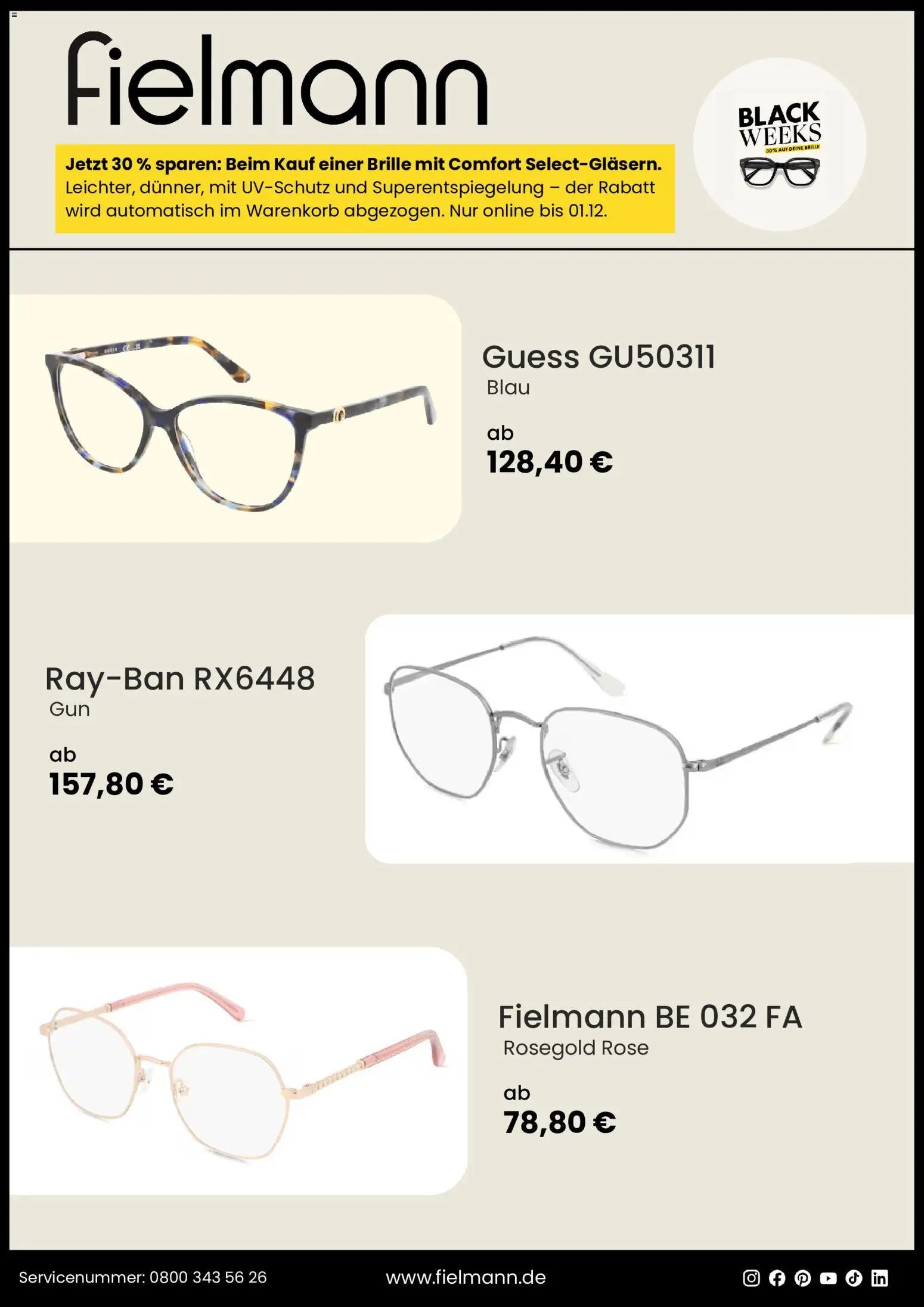 Fielmann - Black Friday