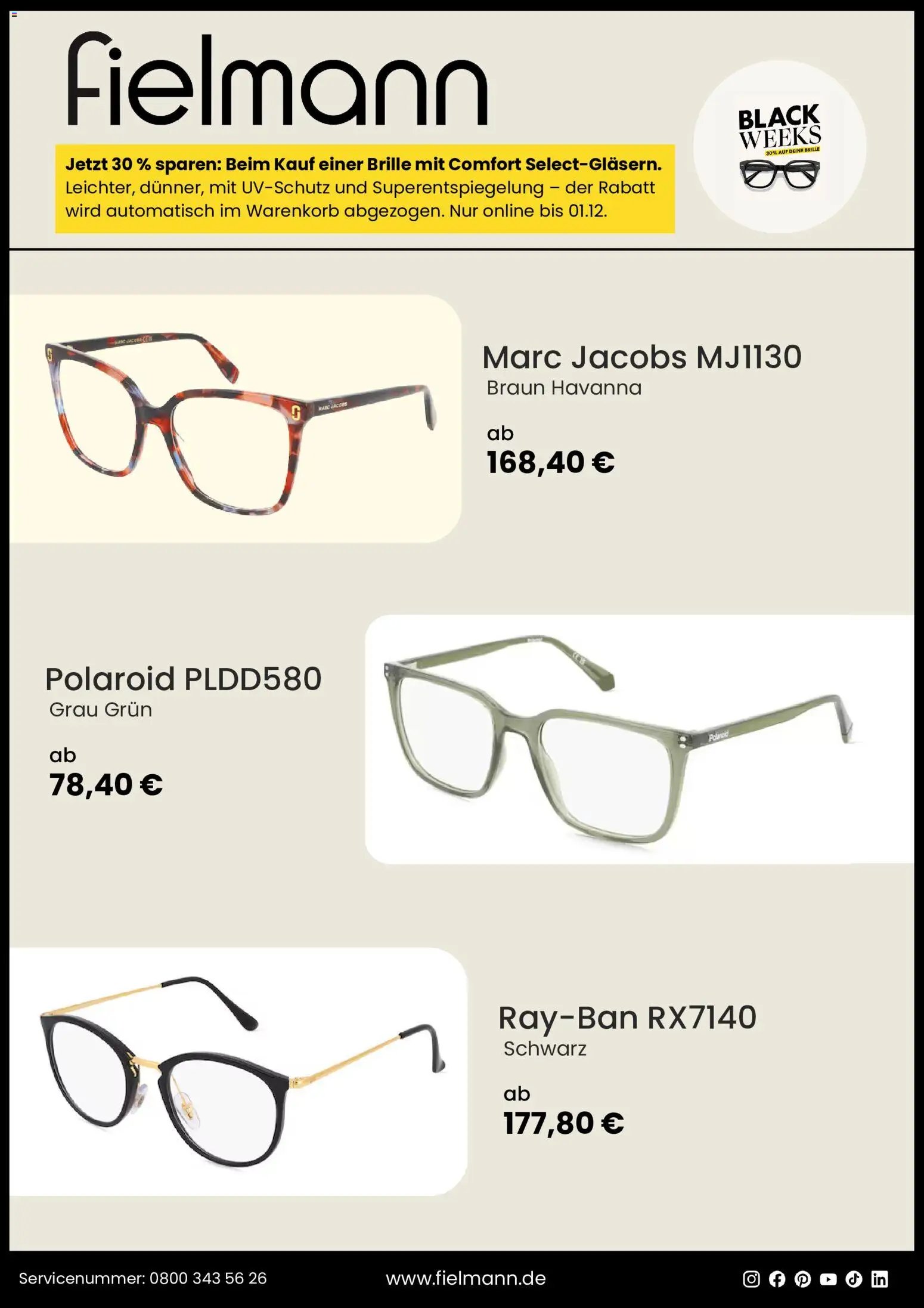 Fielmann - Black Friday