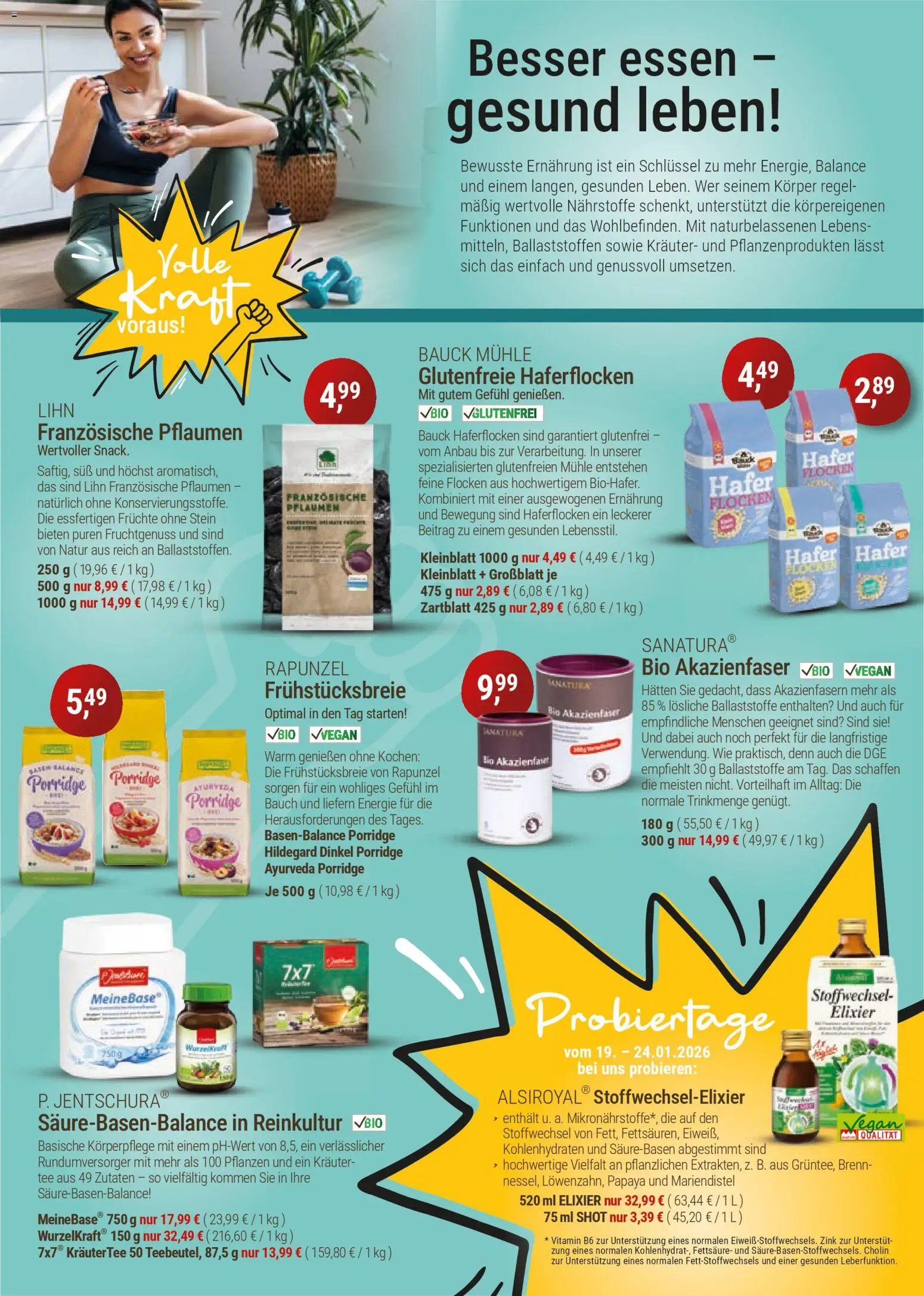 Reformhaus Bacher Prospekt 	