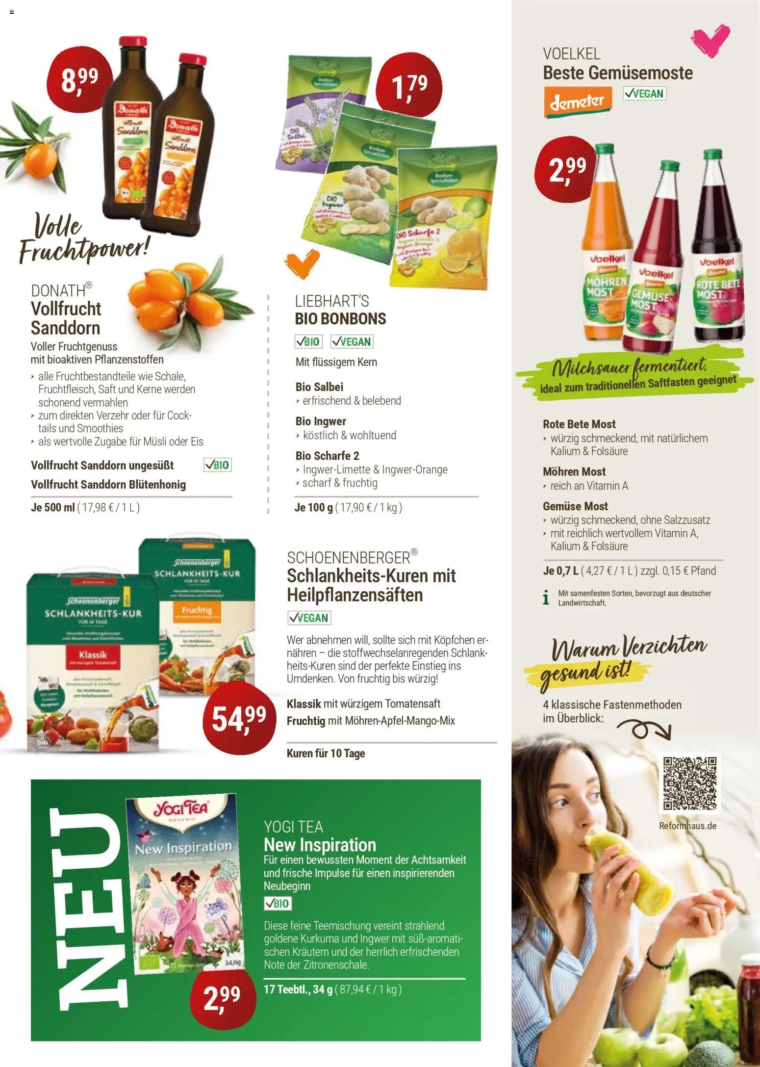 Reformhaus Bacher Prospekt 	