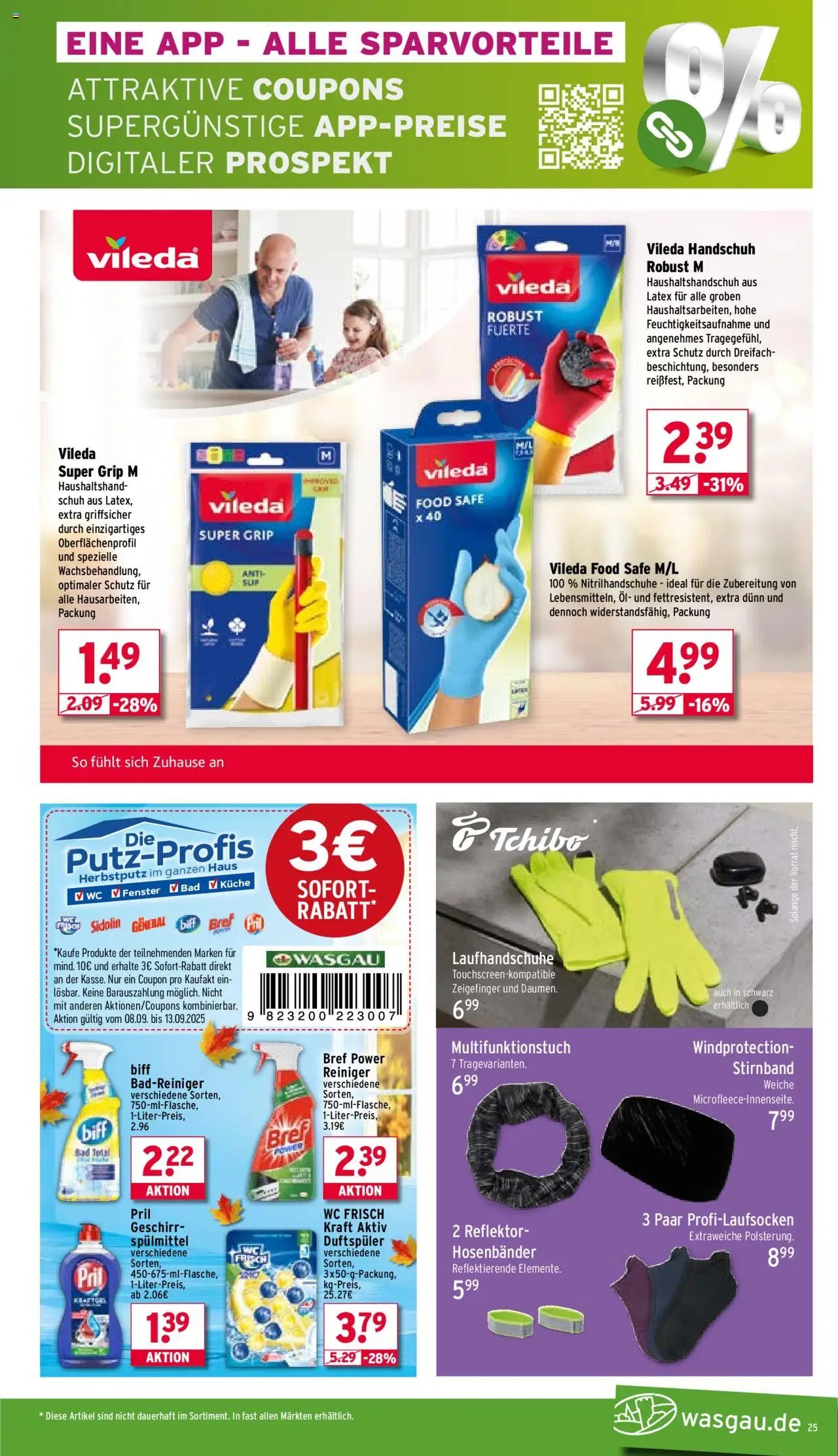 Wasgau Prospekt 	 (2025-09-08 - 2025-09-13) | 25