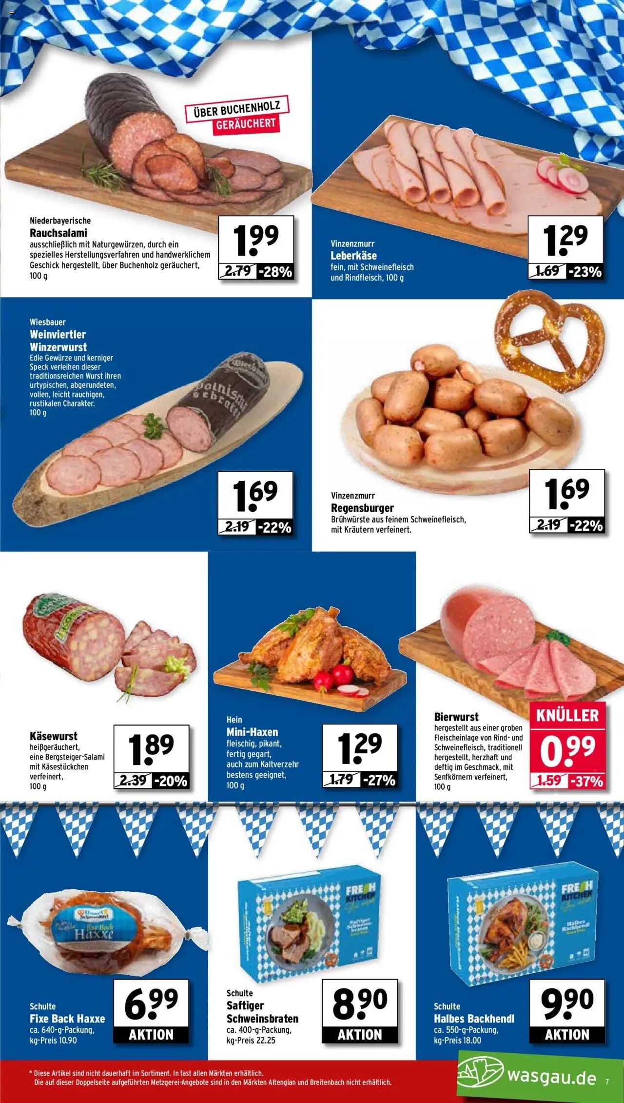 Wasgau Prospekt 	 (2025-09-08 - 2025-09-13) | 7