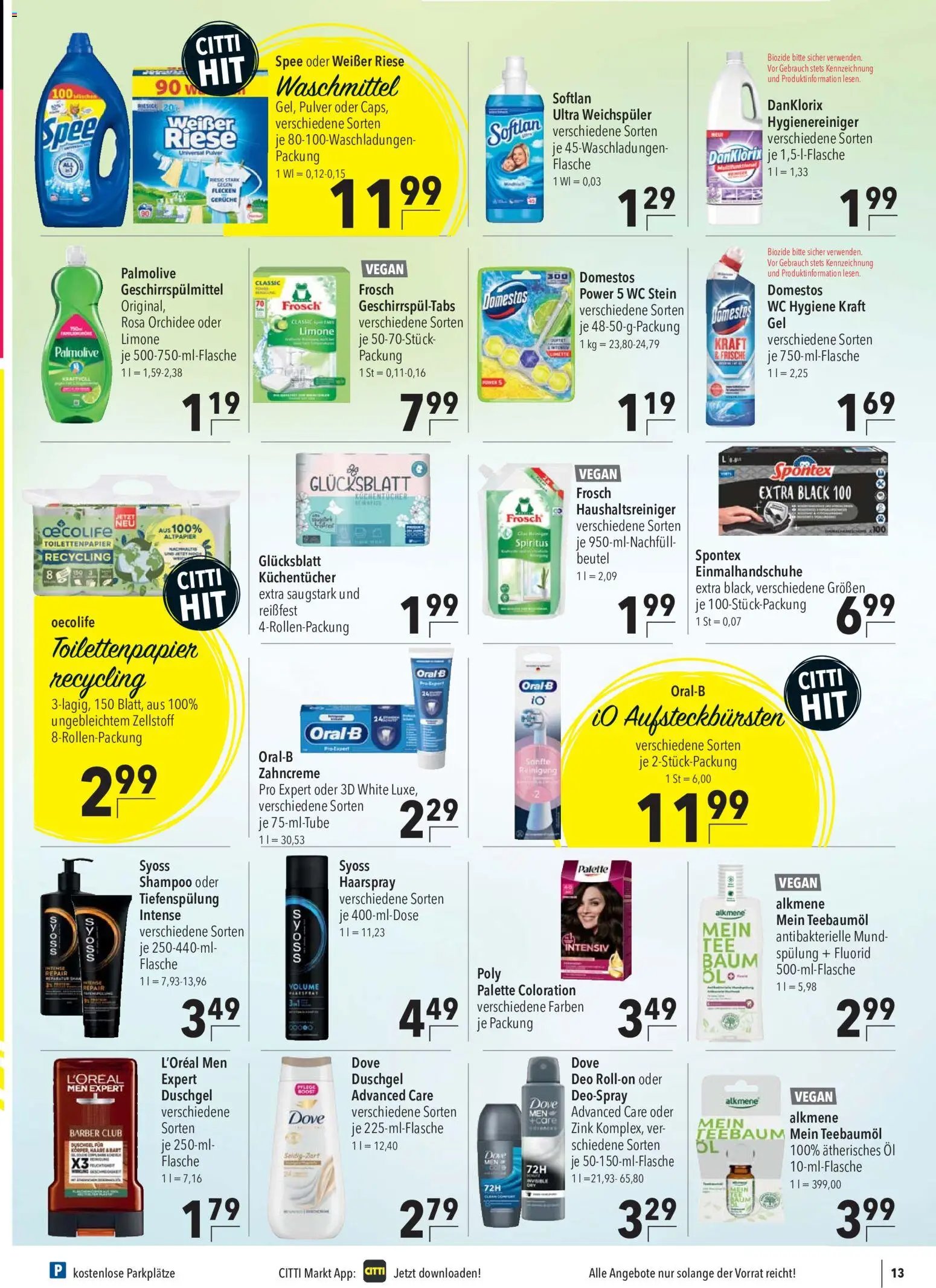 CITTI Markt Prospekt
