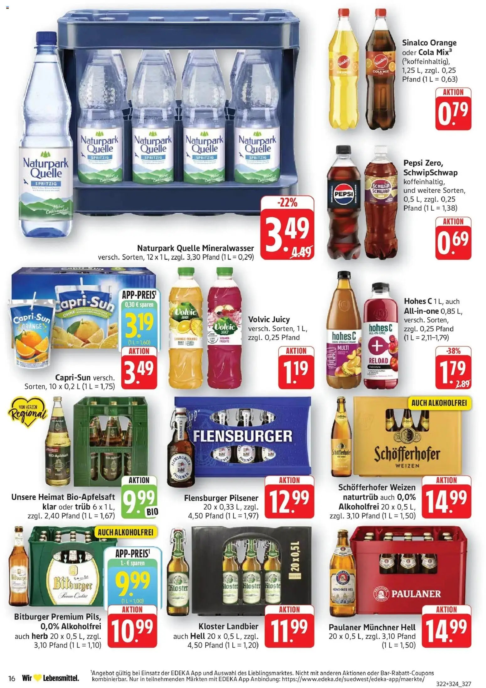 E center - E center: Wochenangebote