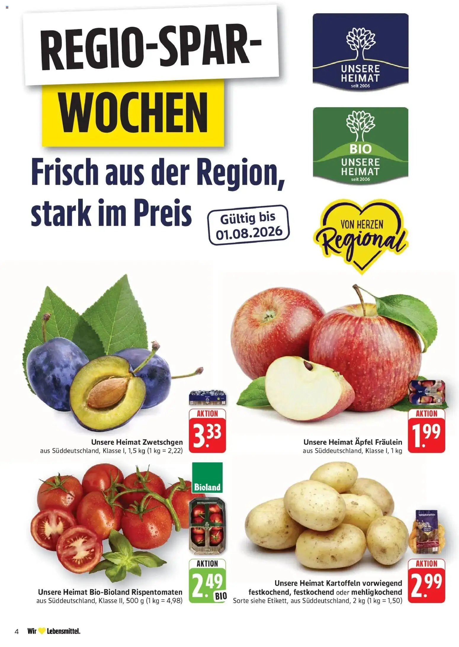 E center - E center: Wochenangebote