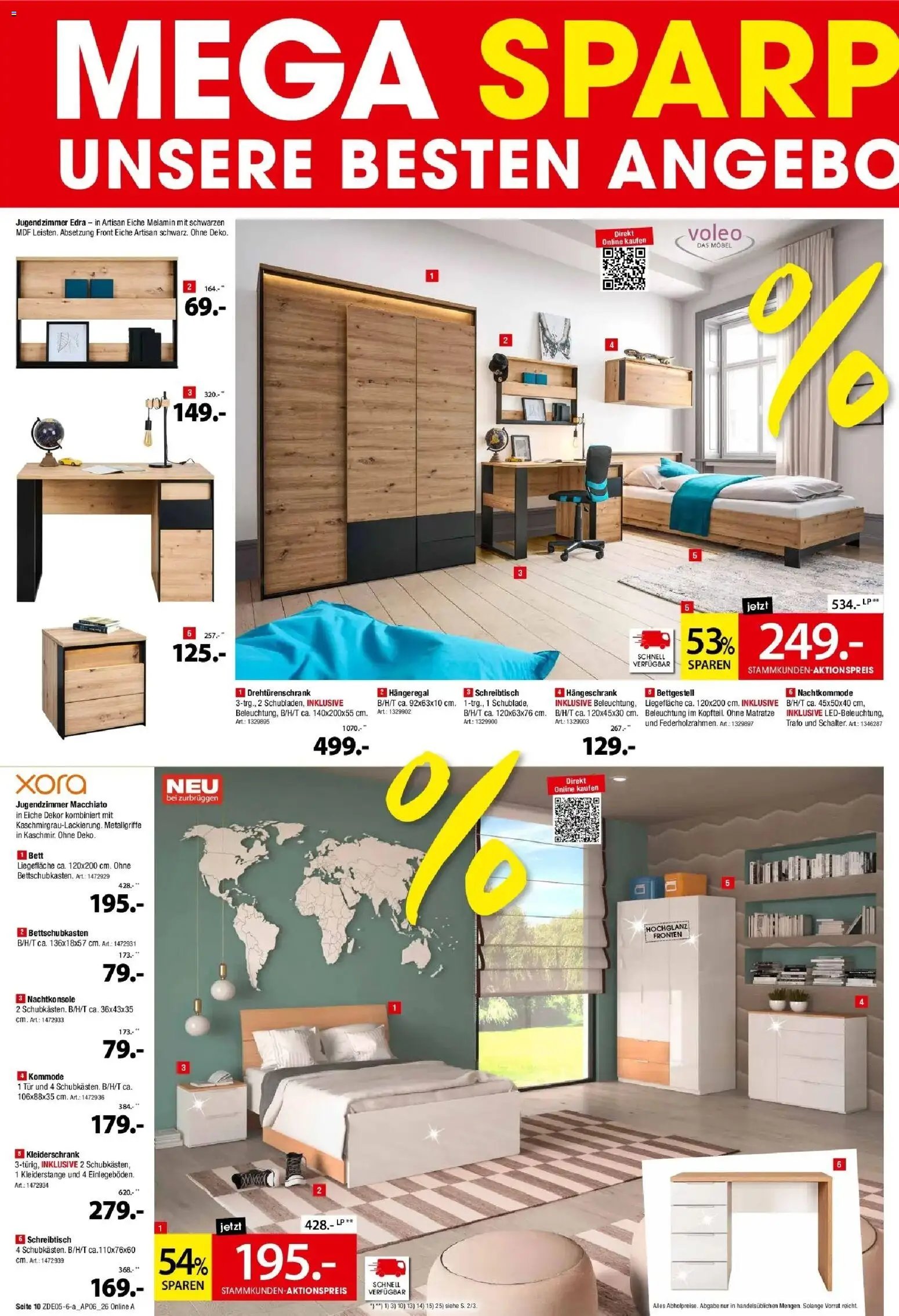 Zurbrüggen Mega Sparpreise